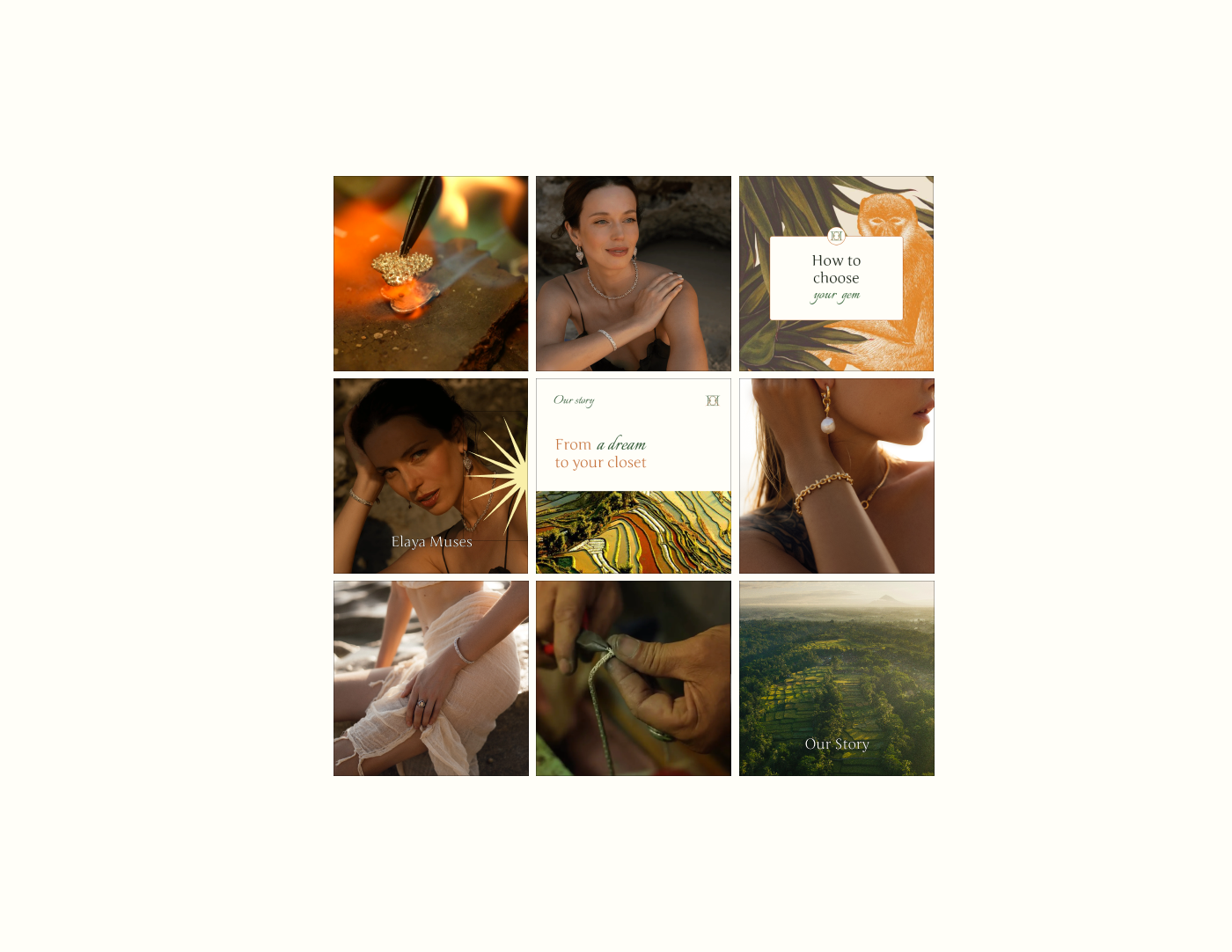 Elaya. Balinese Jewelry Brand — Изображение №10 — Брендинг на Dprofile