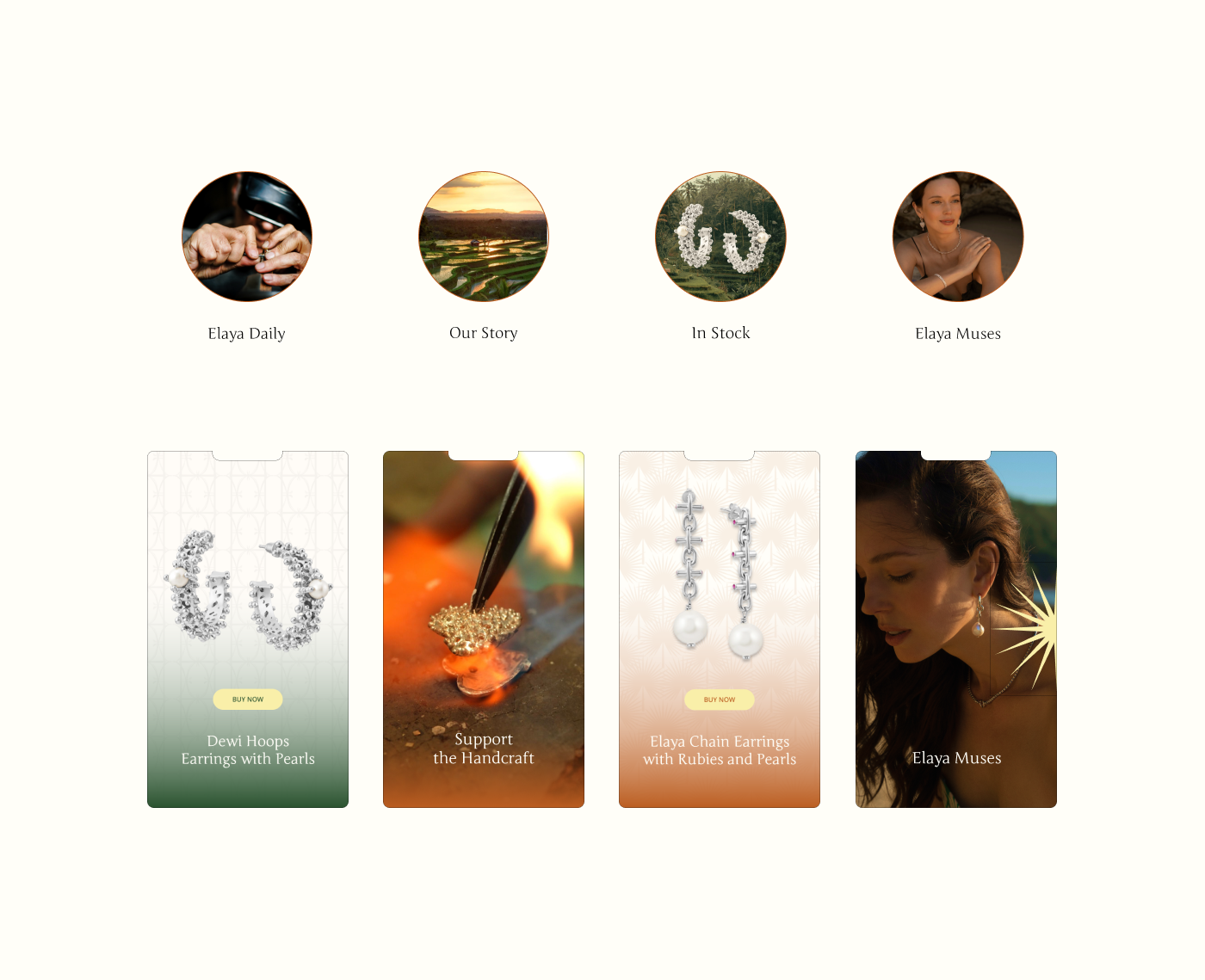 Elaya. Balinese Jewelry Brand — Изображение №8 — Брендинг на Dprofile
