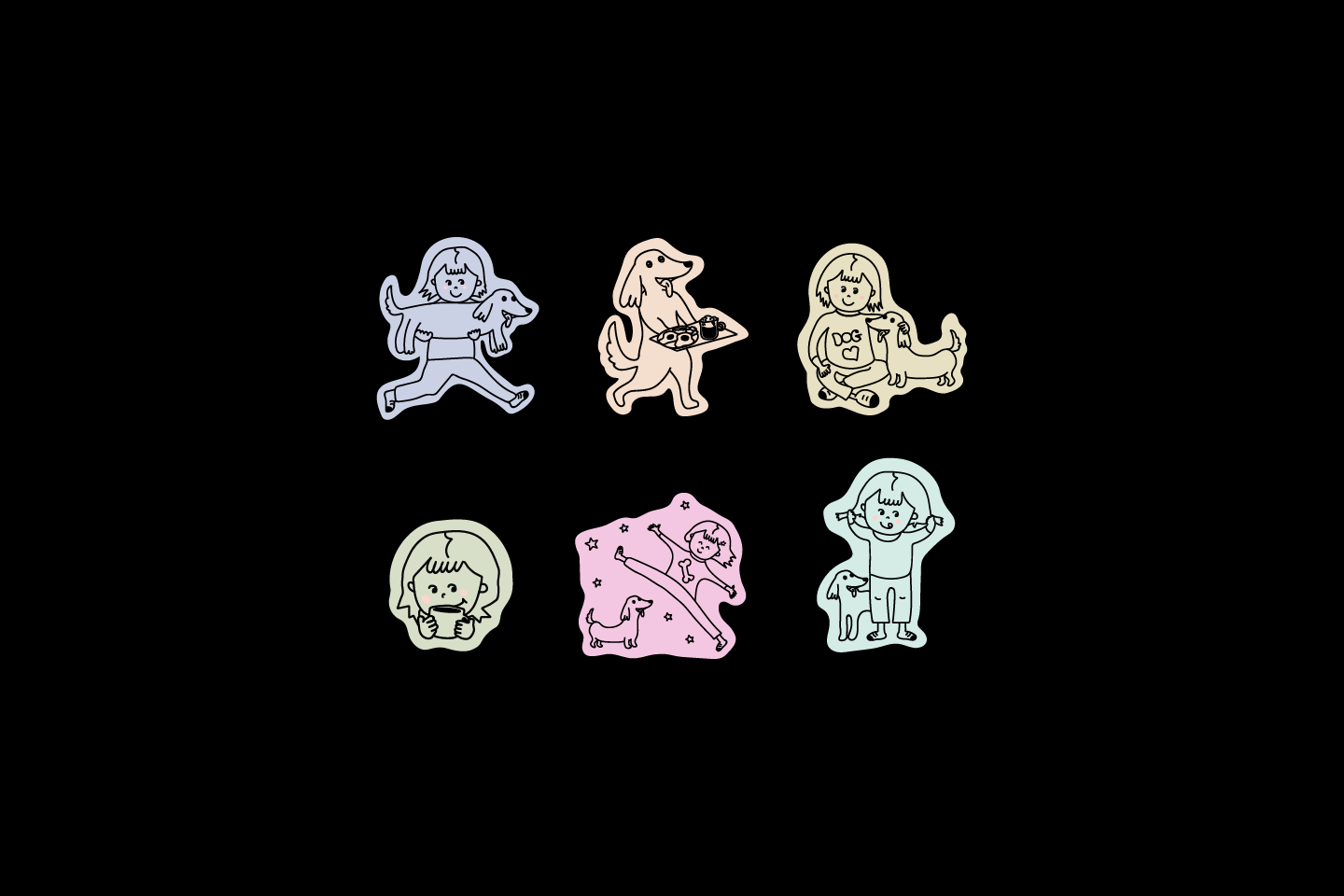 VARVARA DOG-FRIENDLY CAFE — Изображение №10 — Иллюстрация, Графика на Dprofile