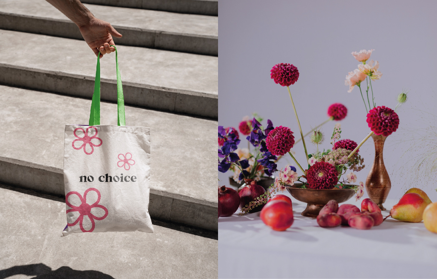 no choice / flower studio — Изображение №4 — Брендинг, Графика на Dprofile