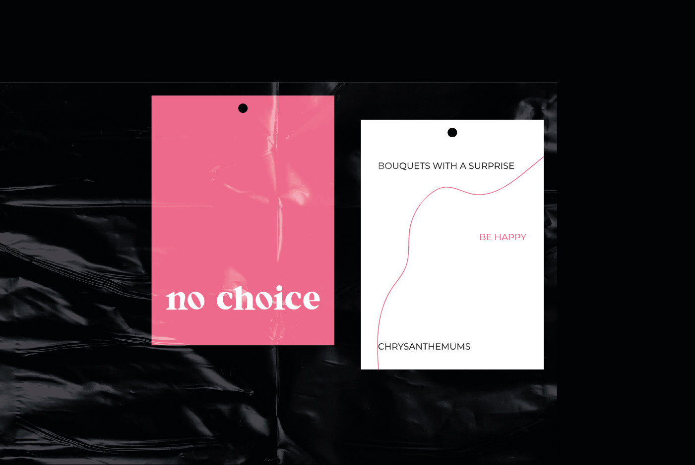 no choice / flower studio — Изображение №2 — Брендинг, Графика на Dprofile