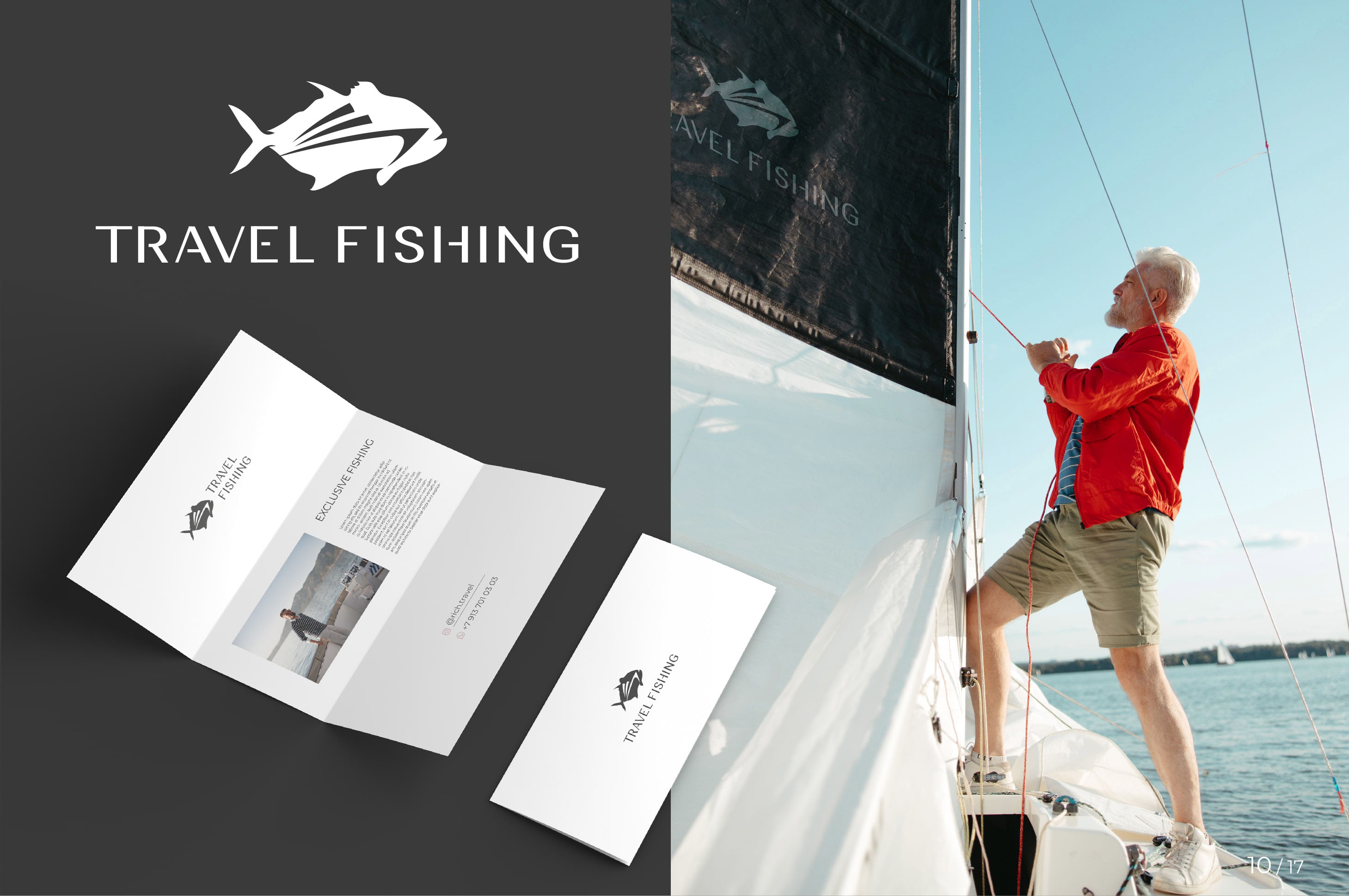 Logo Travel Fishing agency | Логотип агентства туризма — Изображение №11 — Брендинг на Dprofile