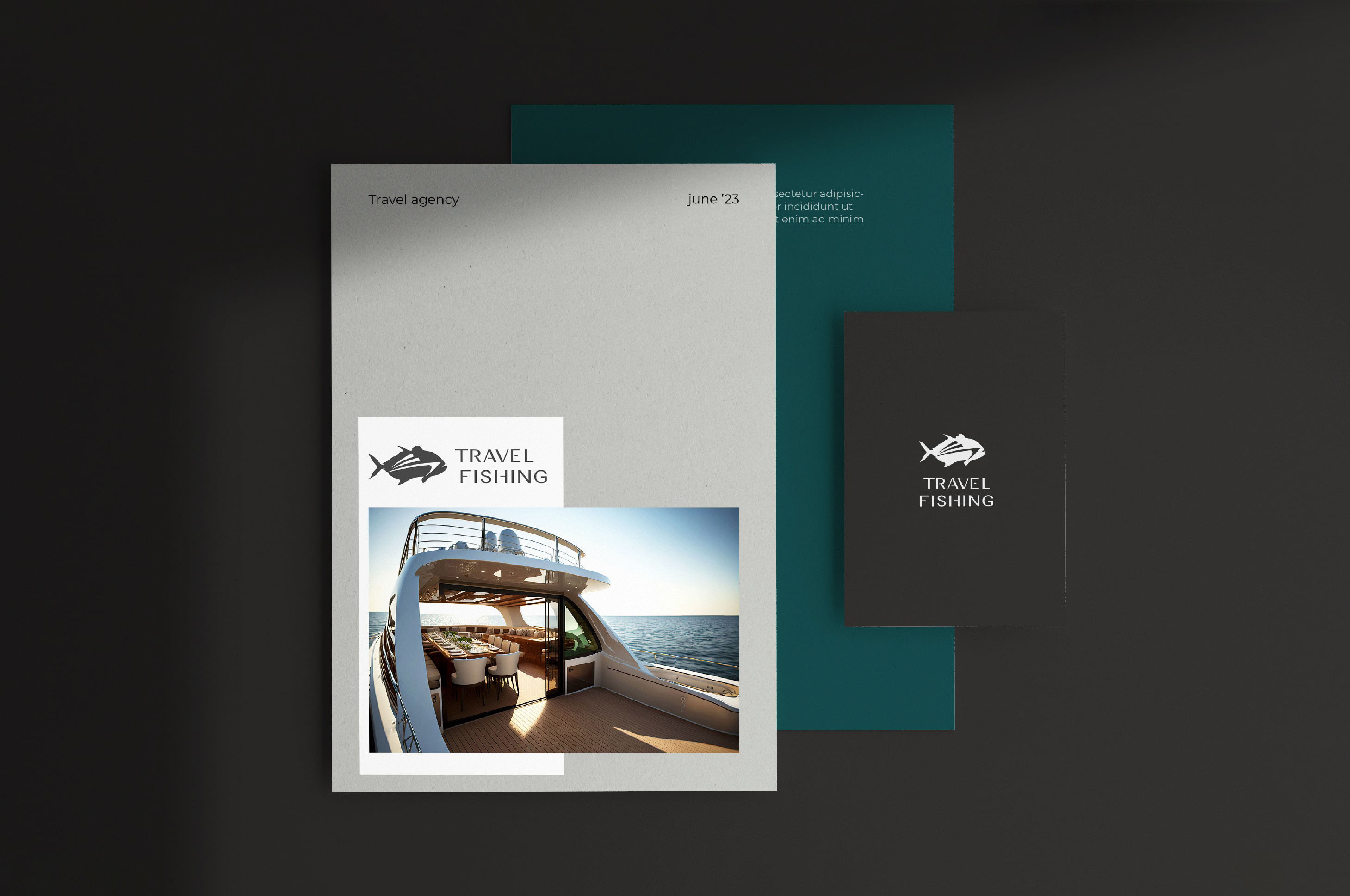 Logo Travel Fishing agency | Логотип агентства туризма — Изображение №15 — Брендинг на Dprofile