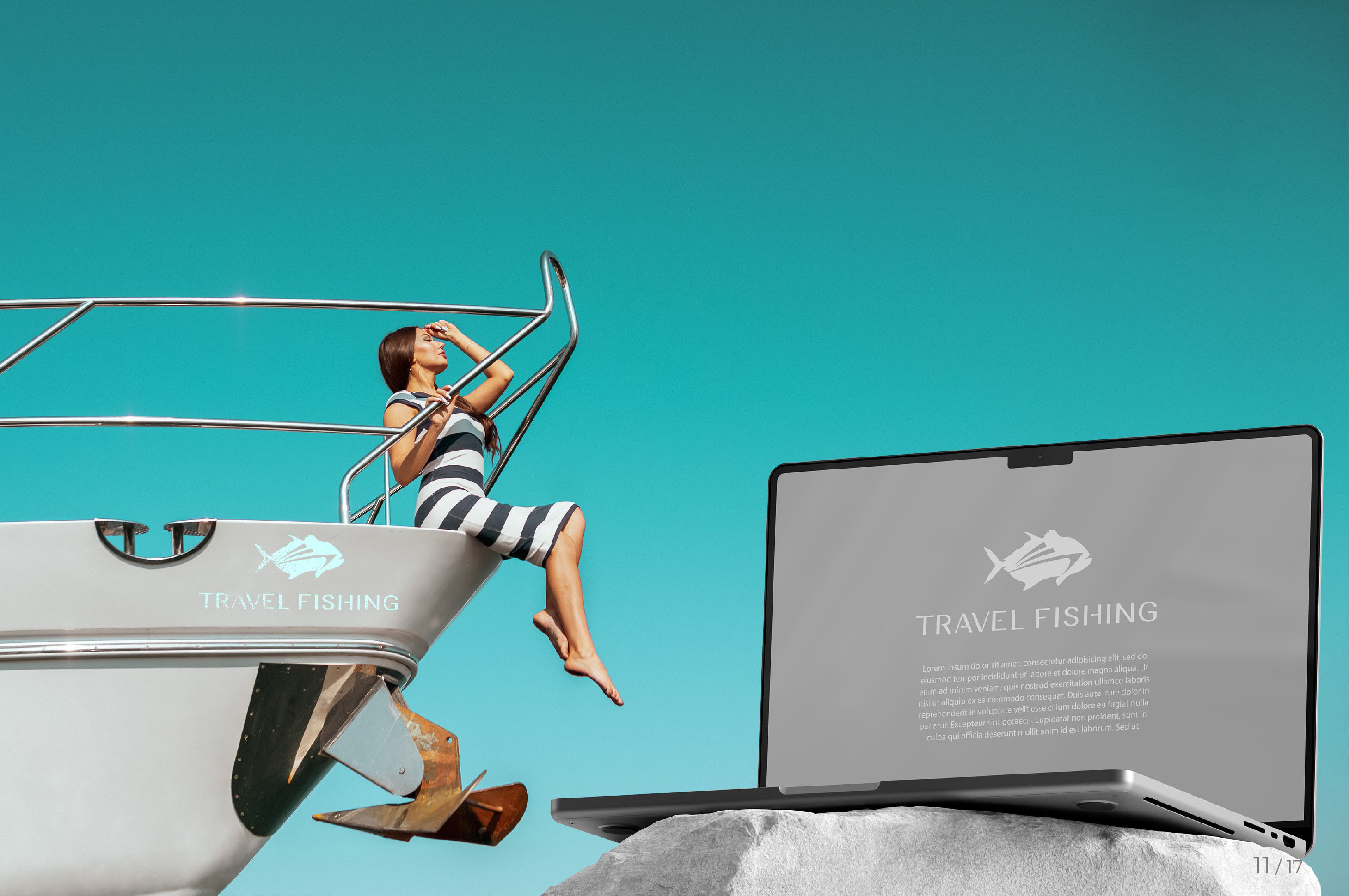 Logo Travel Fishing agency | Логотип агентства туризма — Изображение №12 — Брендинг на Dprofile