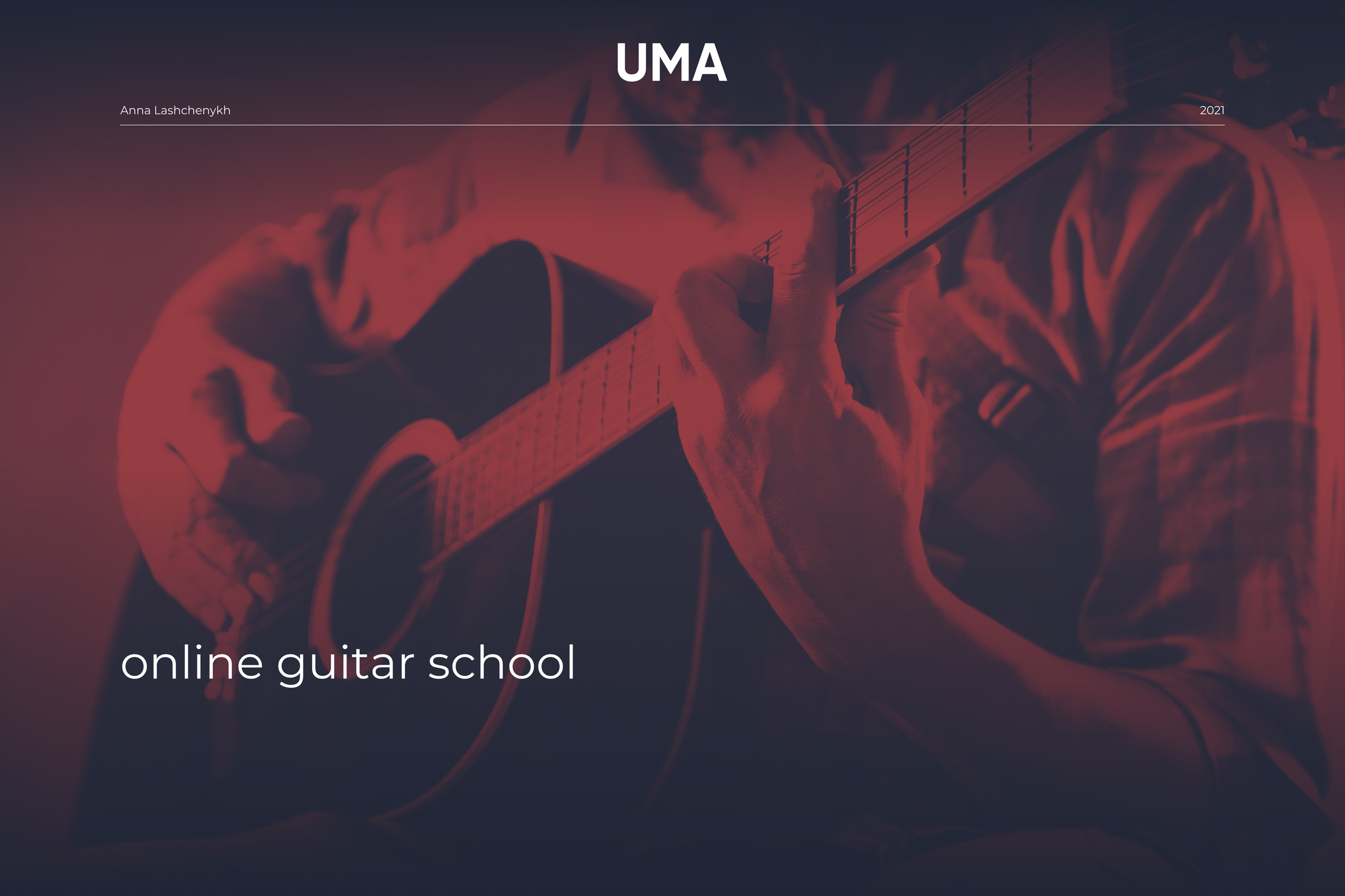 Online guitar school — Изображение №1 — Интерфейсы на Dprofile