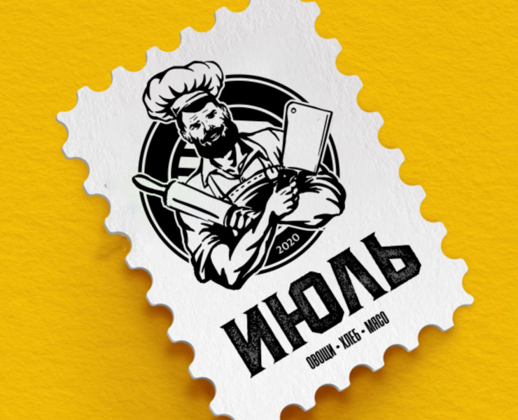 Logo for food shop — Брендинг, Иллюстрация, Графика на Dprofile