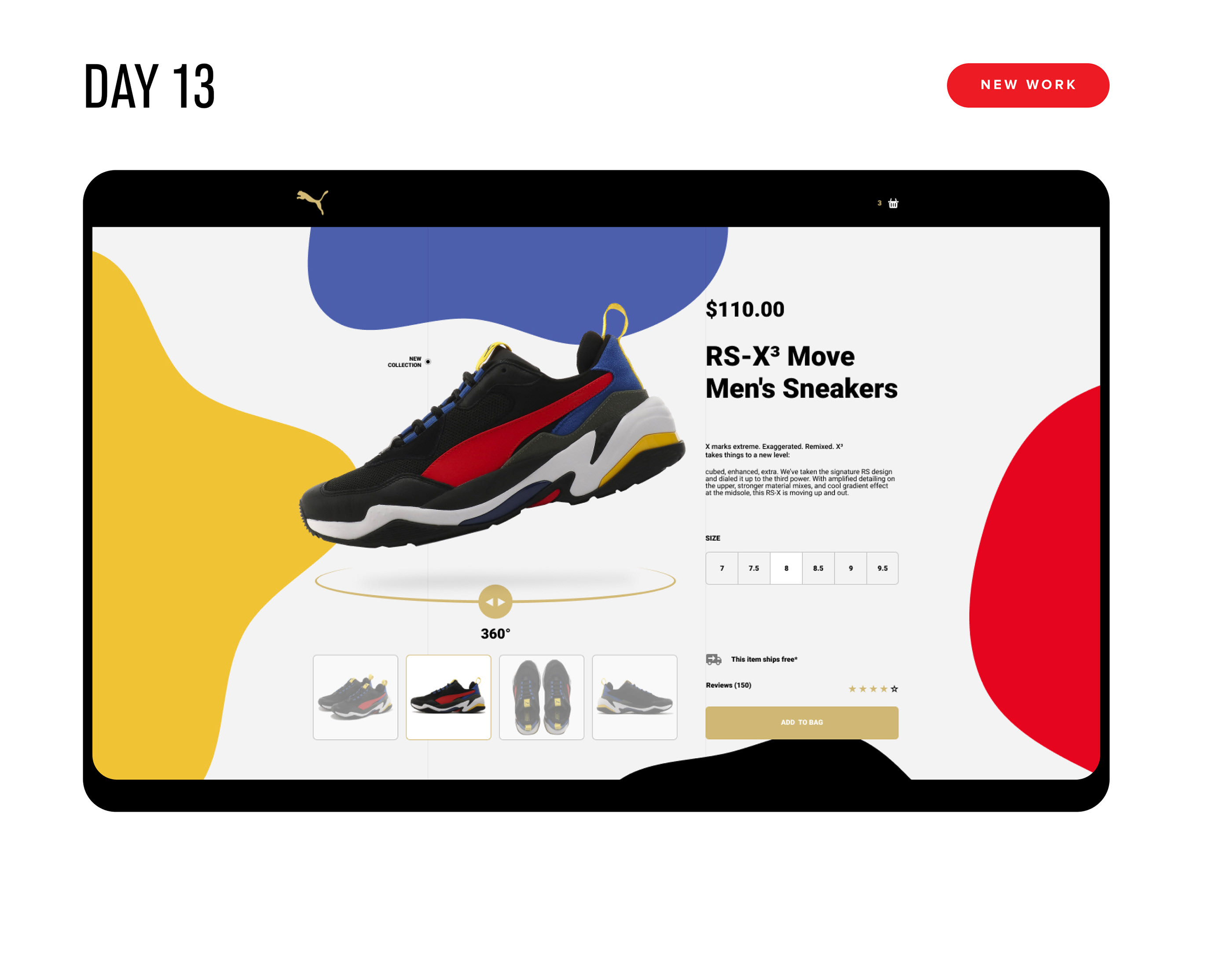 Daily UI Challenge — Изображение №2 — Интерфейсы, Брендинг, Графика на Dprofile