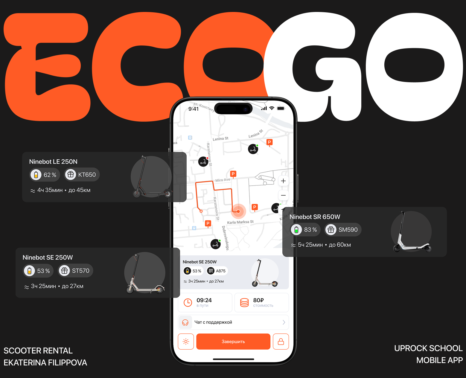 EcoGO | Mobile App на Dprofile