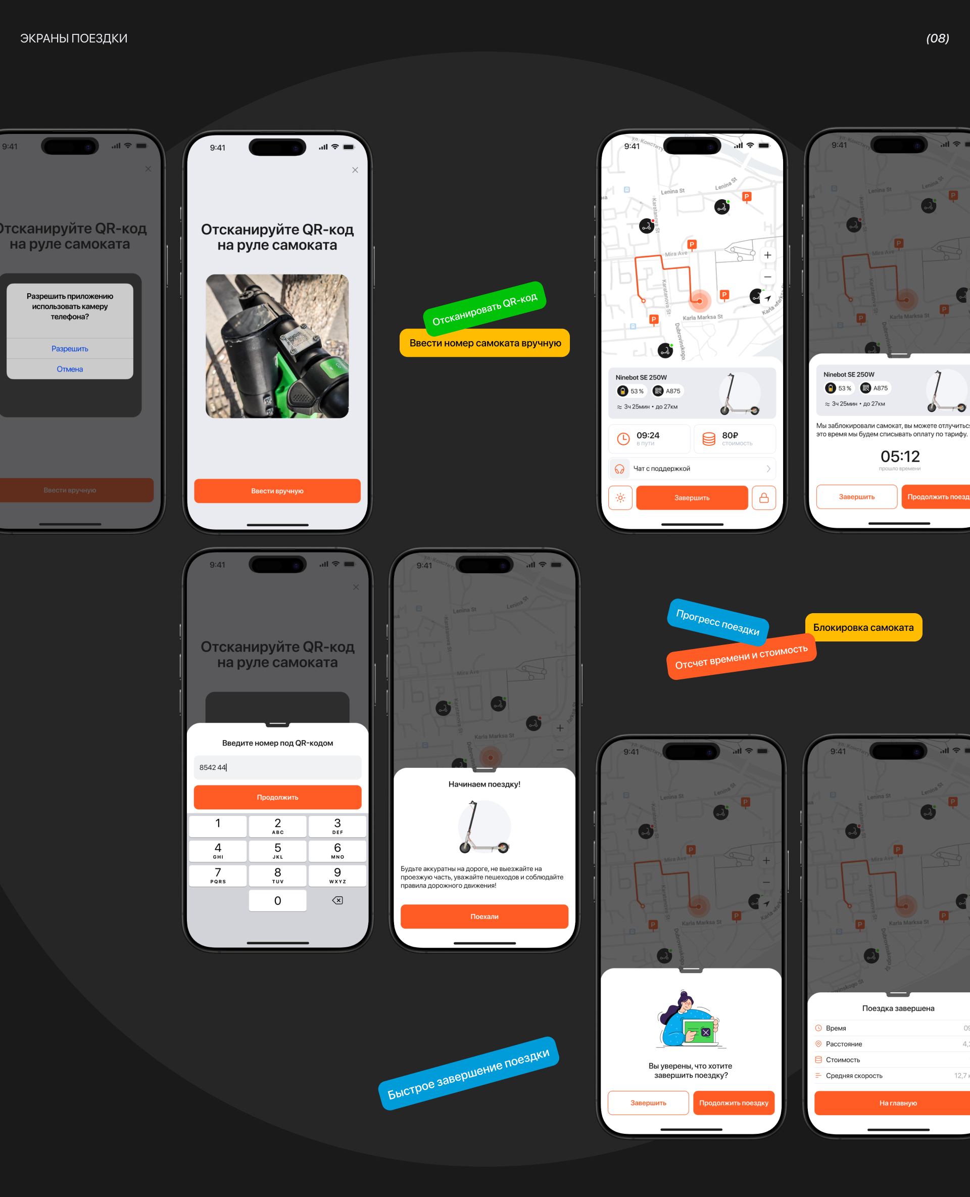 EcoGO | Mobile App — Изображение №11 — Интерфейсы на Dprofile