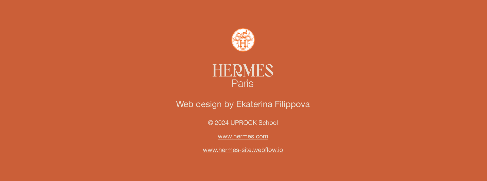 Hermes Paris|Landing Page — Изображение №10 — Интерфейсы, Графика на Dprofile