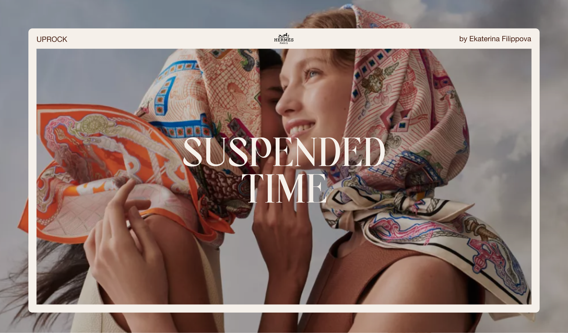 Hermes Paris|Landing Page — Изображение №1 — Интерфейсы, Графика на Dprofile