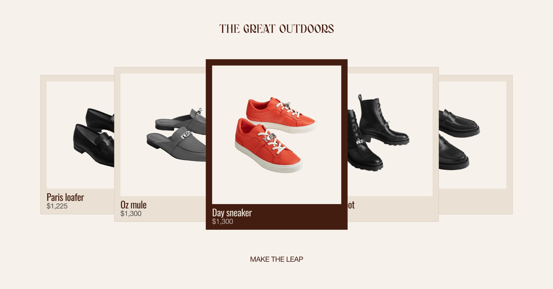 Hermes Paris|Landing Page — Изображение №7 — Интерфейсы, Графика на Dprofile