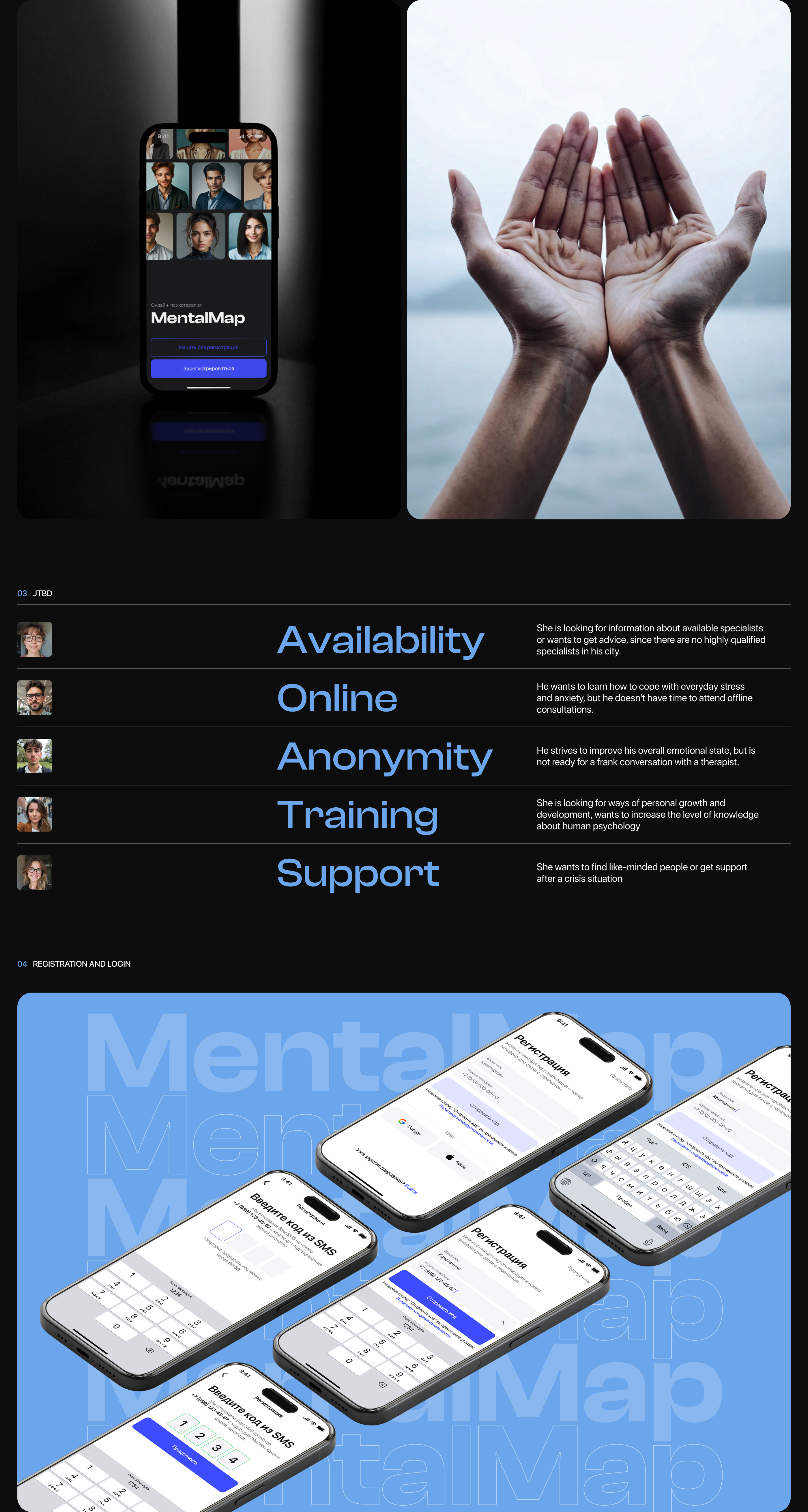 MentalMap | Online psychotherapy — Изображение №3 — Интерфейсы на Dprofile