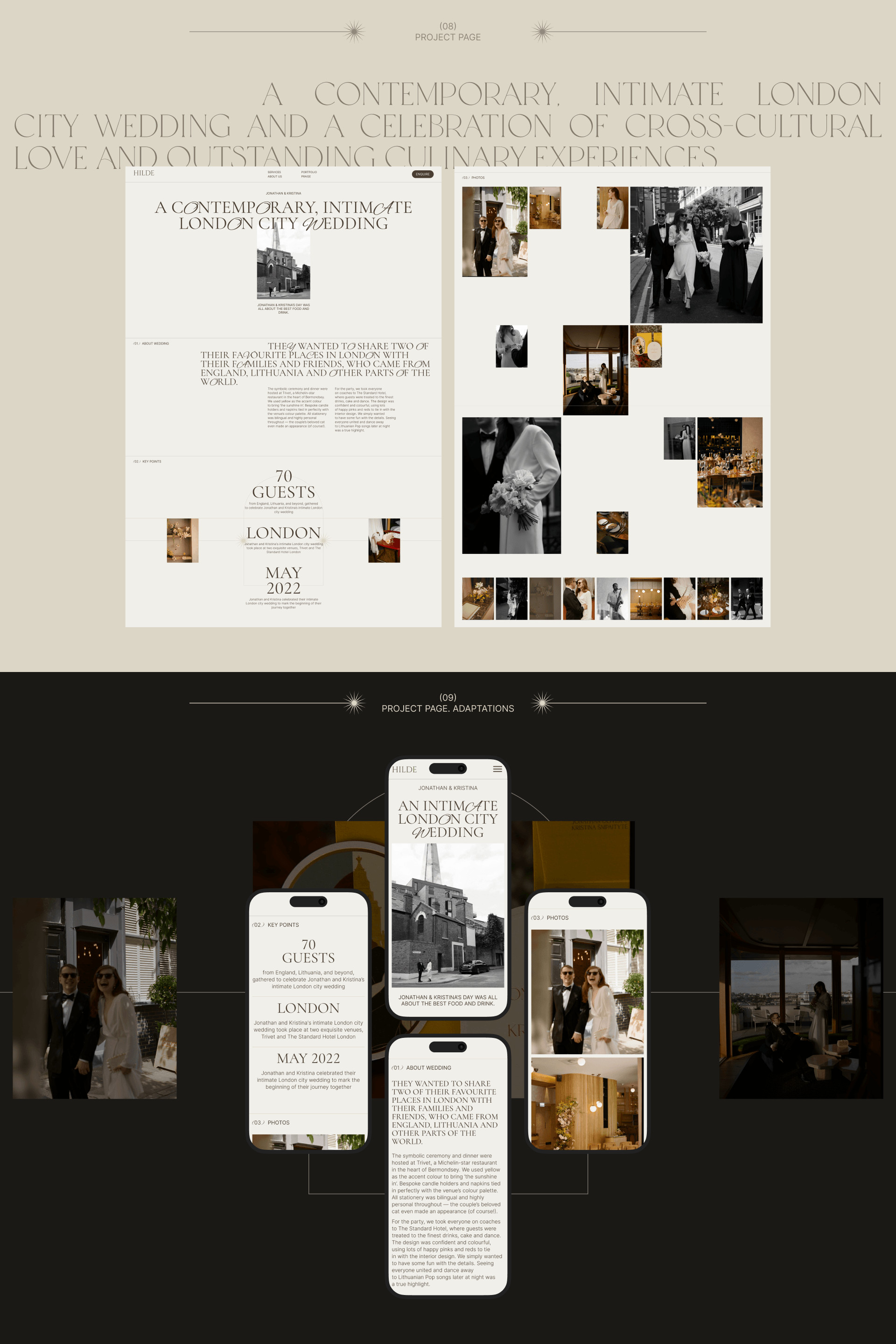 HILDE | Corporate website redesign — Изображение №13 — Интерфейсы на Dprofile