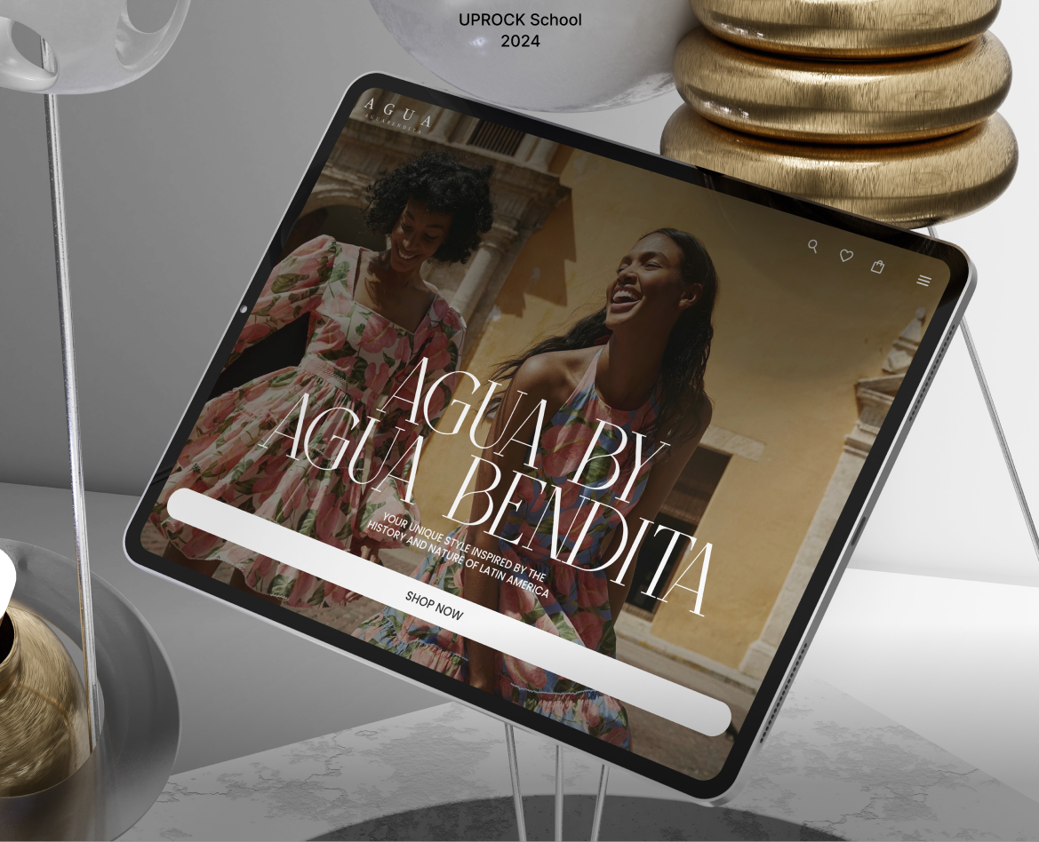 AGUA BU AGUA BENDITA| E-commerce redesign concept — Интерфейсы на Dprofile