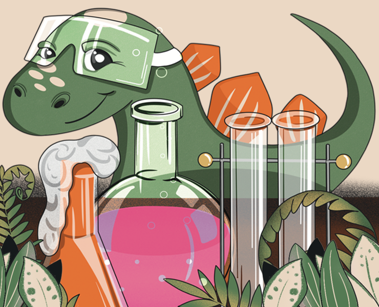 illustrations for children's science museums — Брендинг, Иллюстрация на Dprofile
