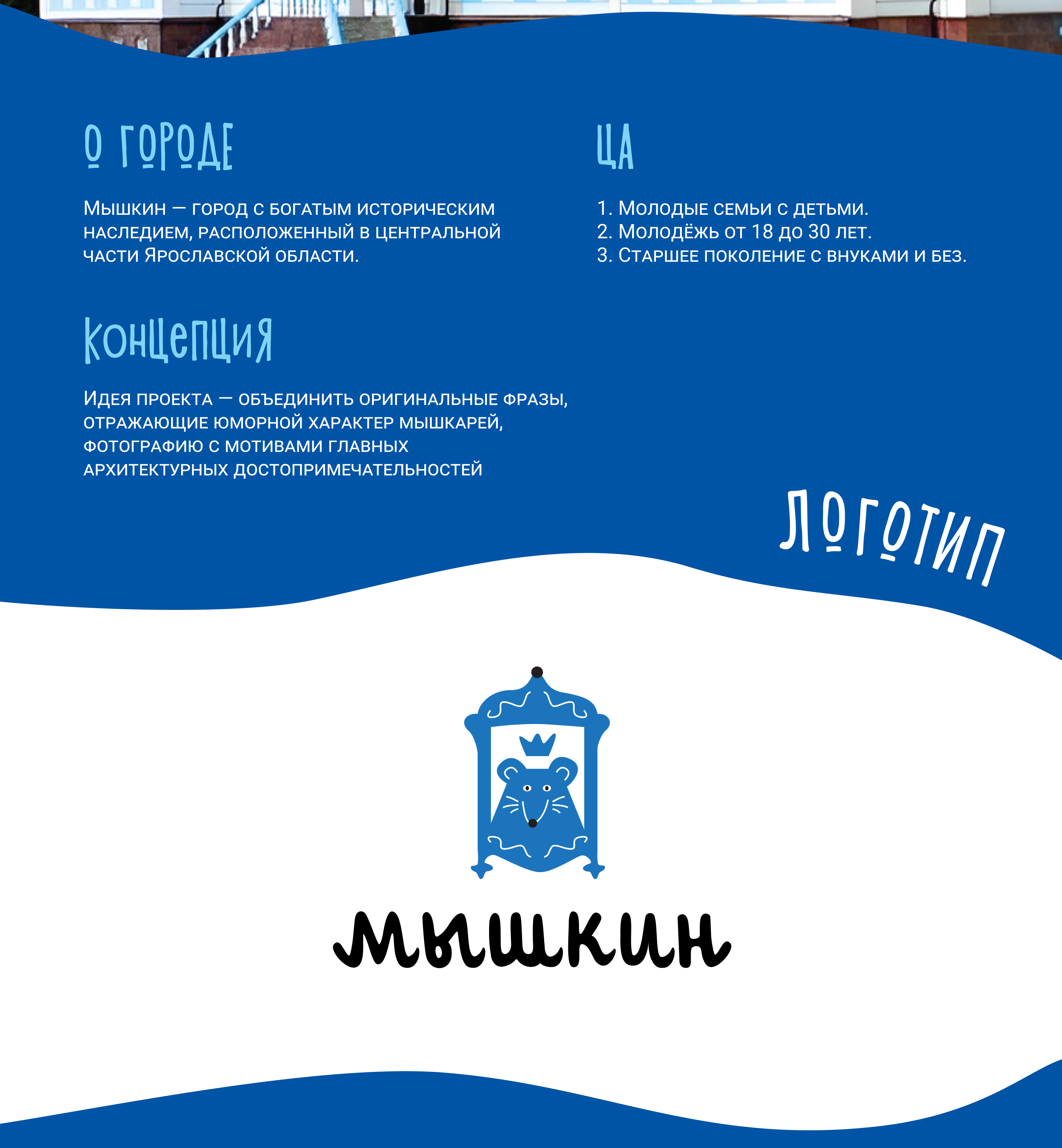Айдентика и навигация города Мышкин — Изображение №2 — Брендинг, Иллюстрация на Dprofile