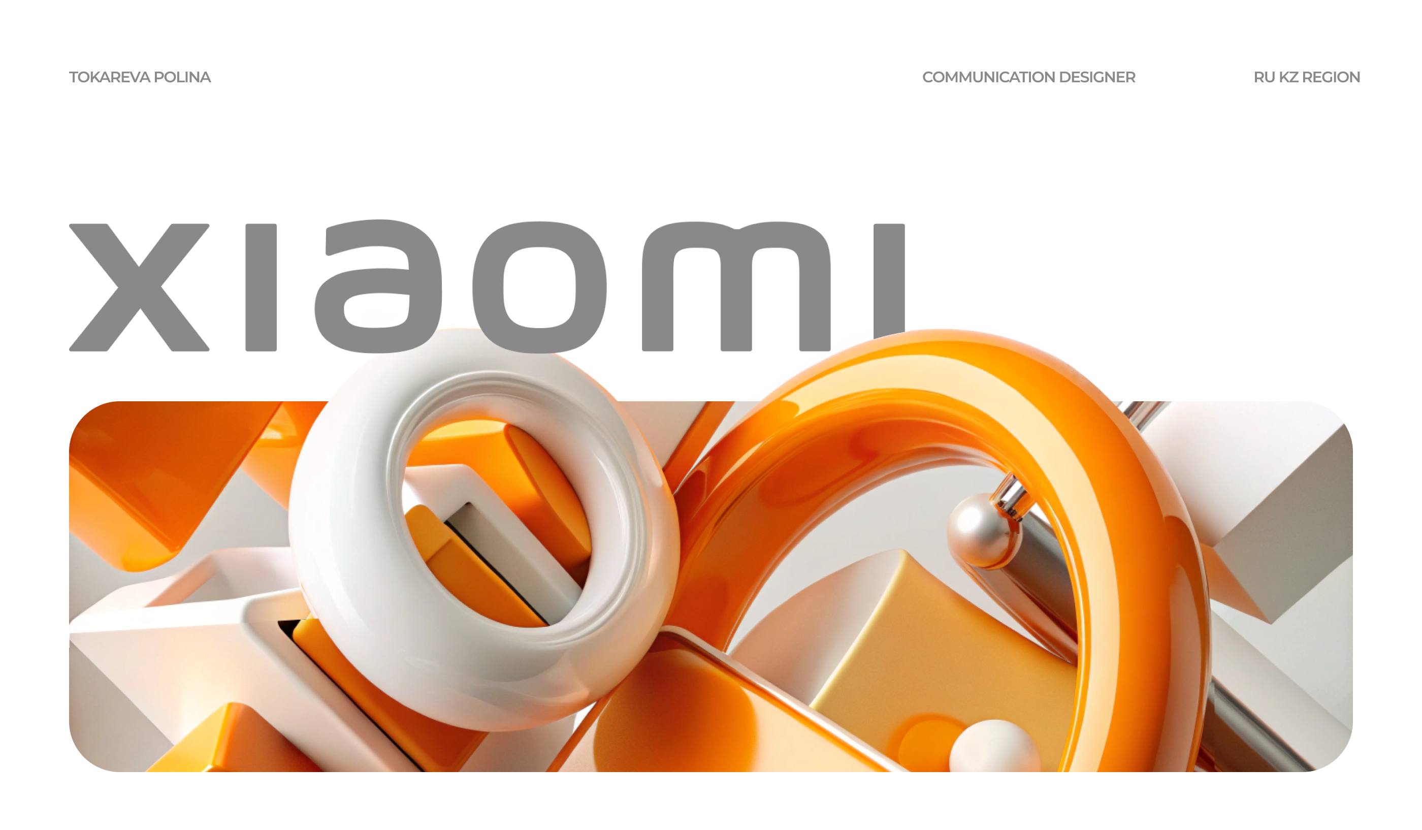 Xiaomi portfolio — Изображение №1 — Брендинг, Графика на Dprofile