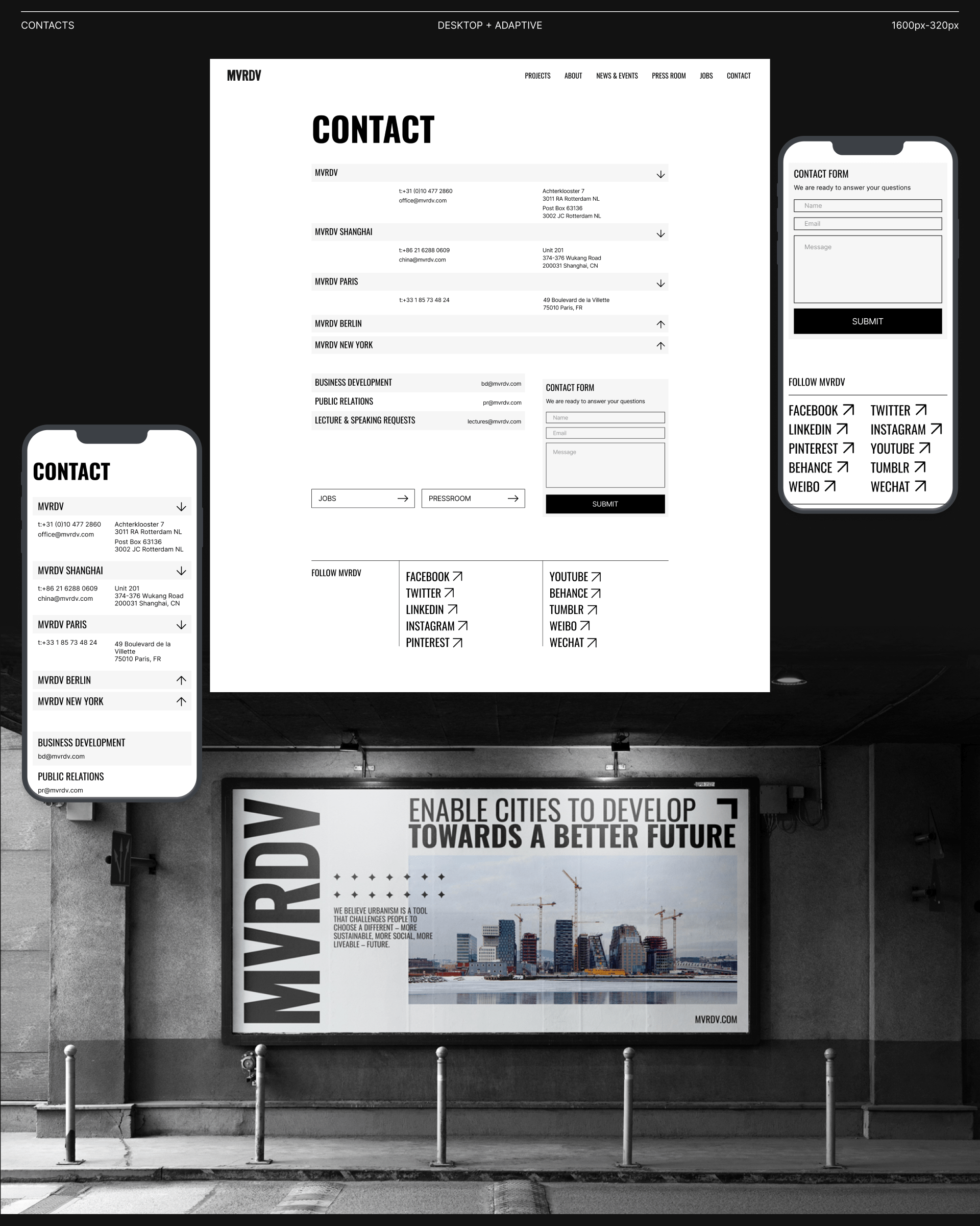 MVRDV | Corporate site — Изображение №11 — Интерфейсы, Брендинг на Dprofile