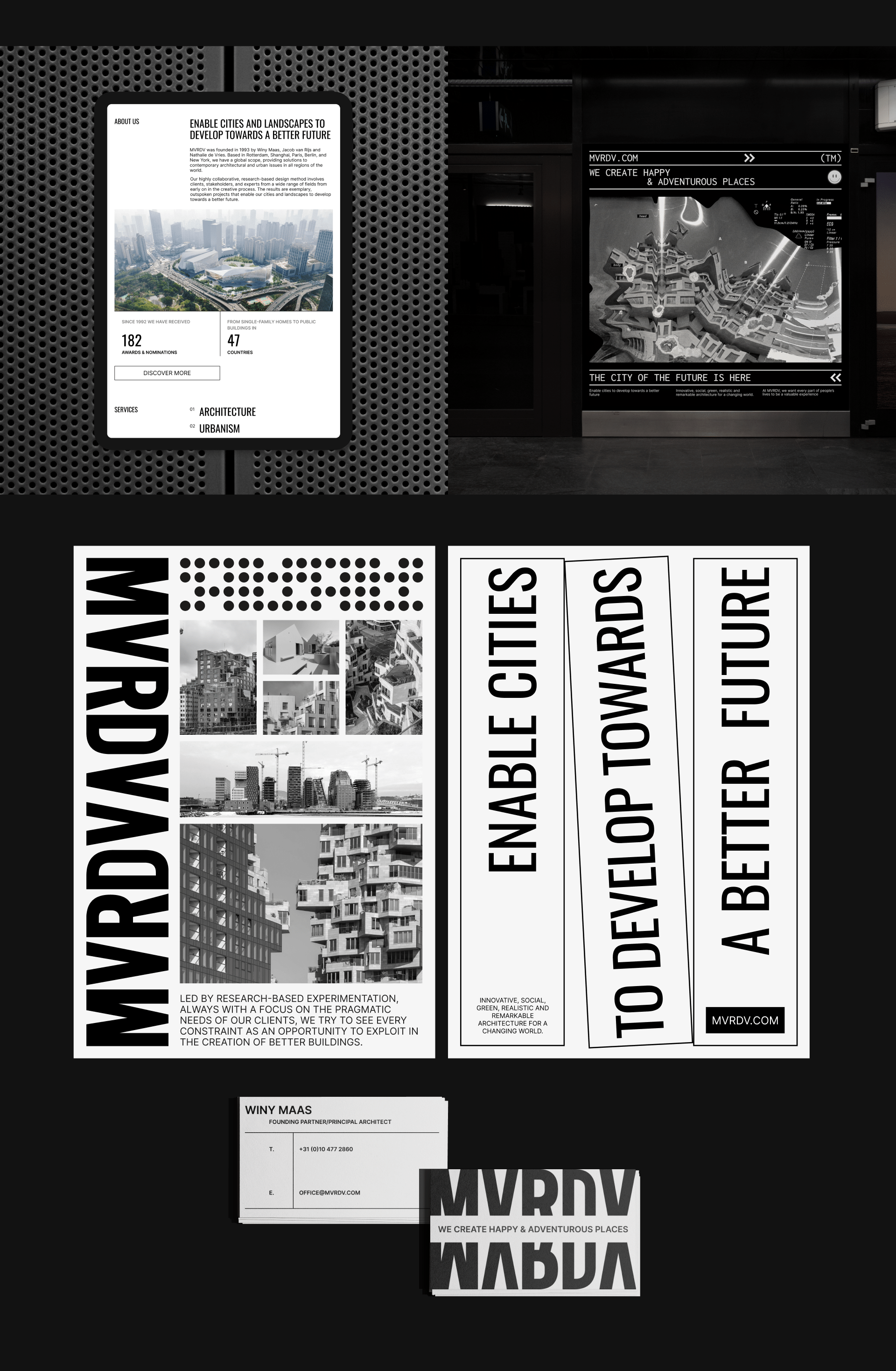 MVRDV | Corporate site — Изображение №5 — Интерфейсы, Брендинг на Dprofile