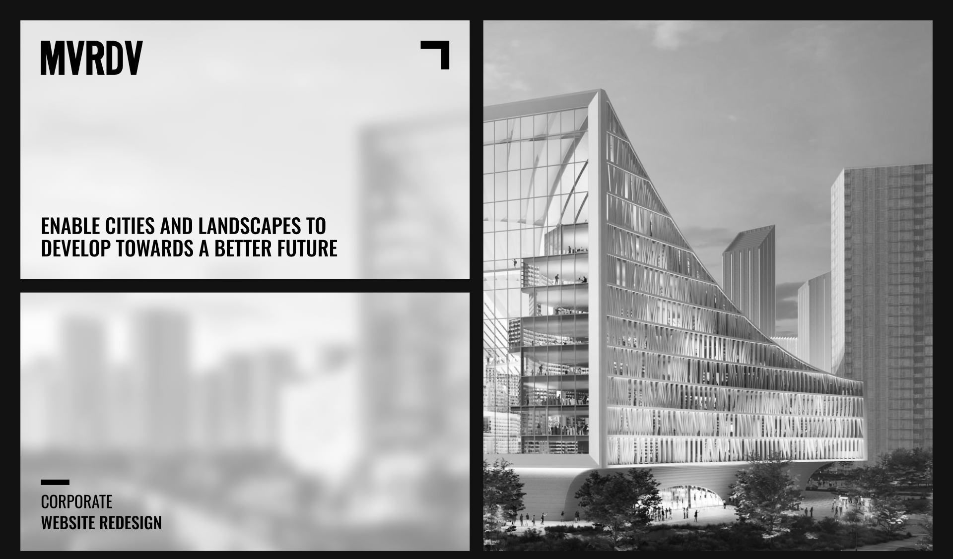 MVRDV | Corporate site — Изображение №1 — Интерфейсы, Брендинг на Dprofile