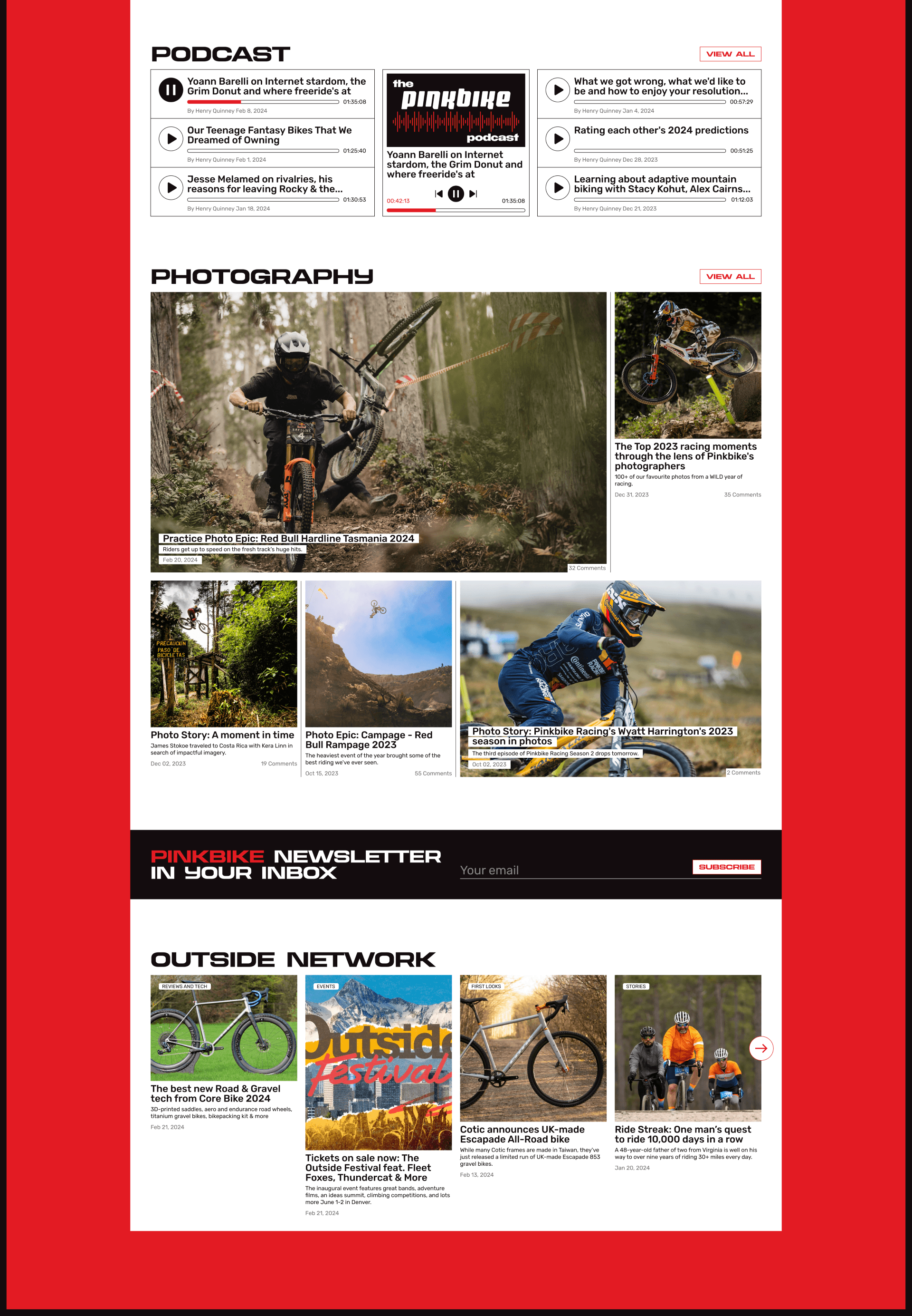 PINKBIKE.COM — Изображение №3 — Интерфейсы на Dprofile