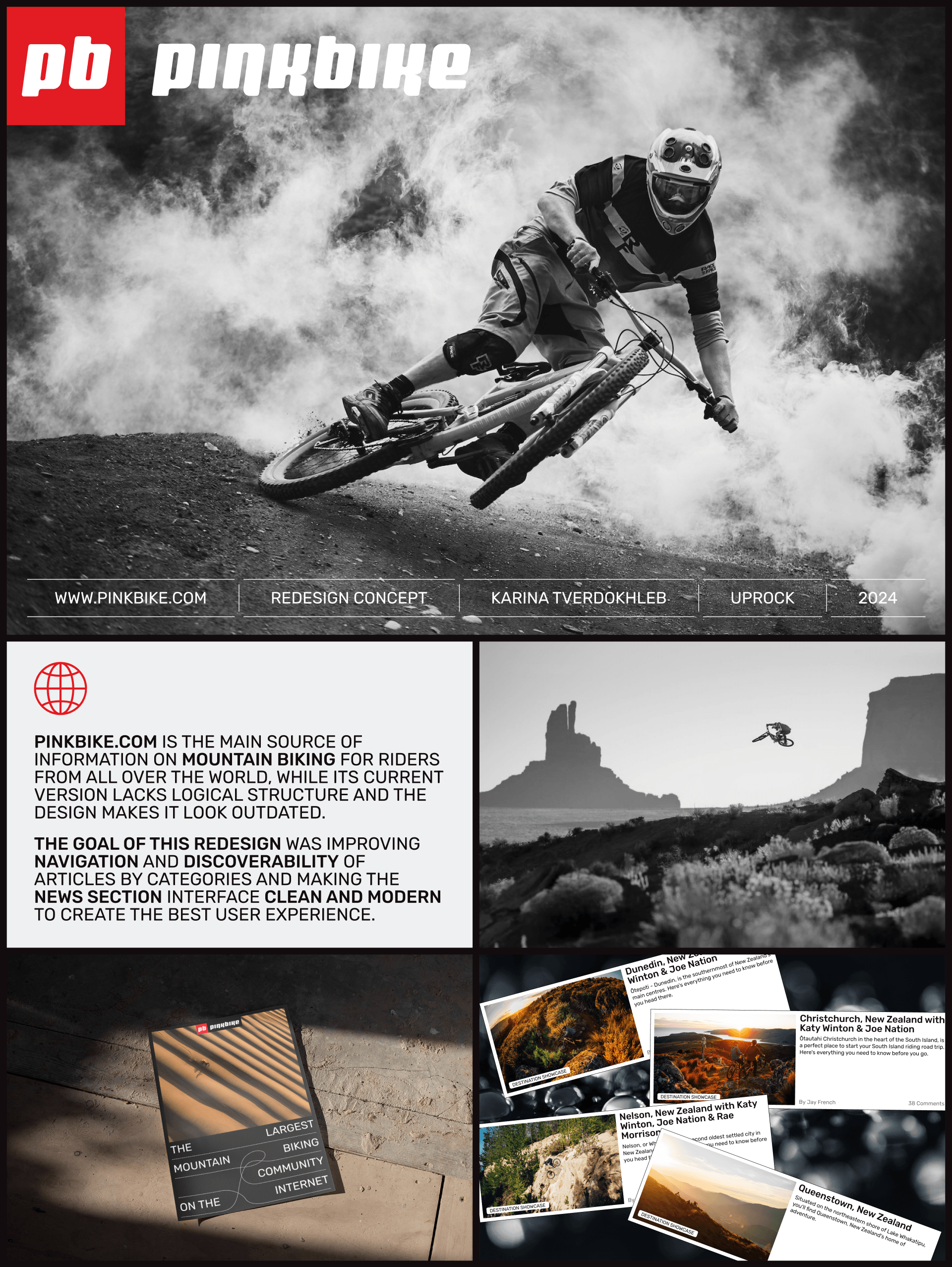 PINKBIKE.COM — Изображение №1 — Интерфейсы на Dprofile