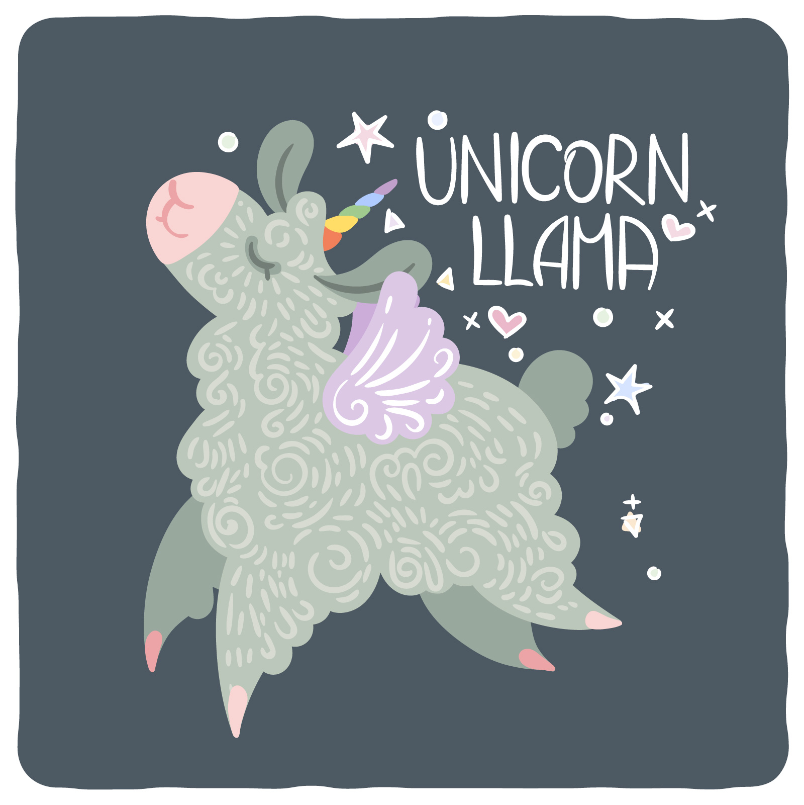 No Drama With Llama — Изображение №1 — Иллюстрация, Графика на Dprofile