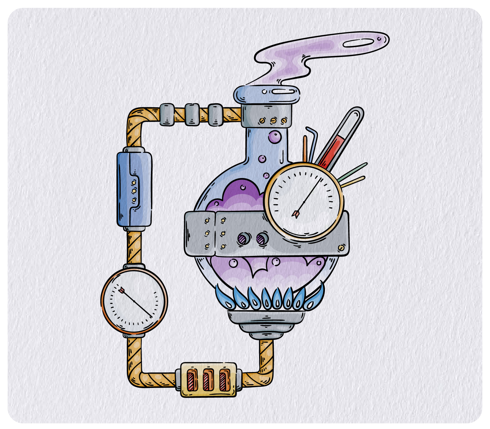 Steampunk Design — Изображение №3 — Иллюстрация, Графика на Dprofile