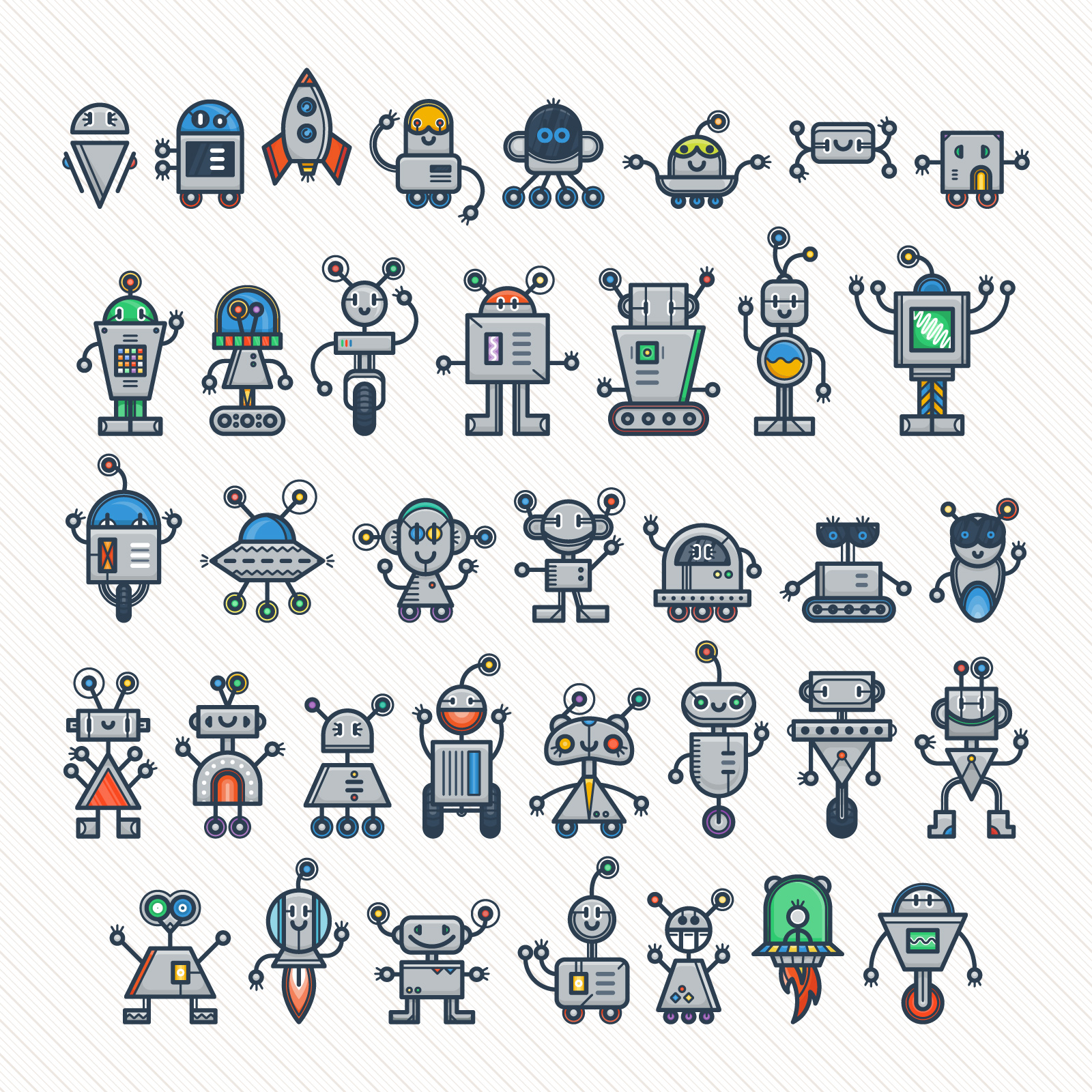 Hello! Robots — Изображение №1 — Графика на Dprofile