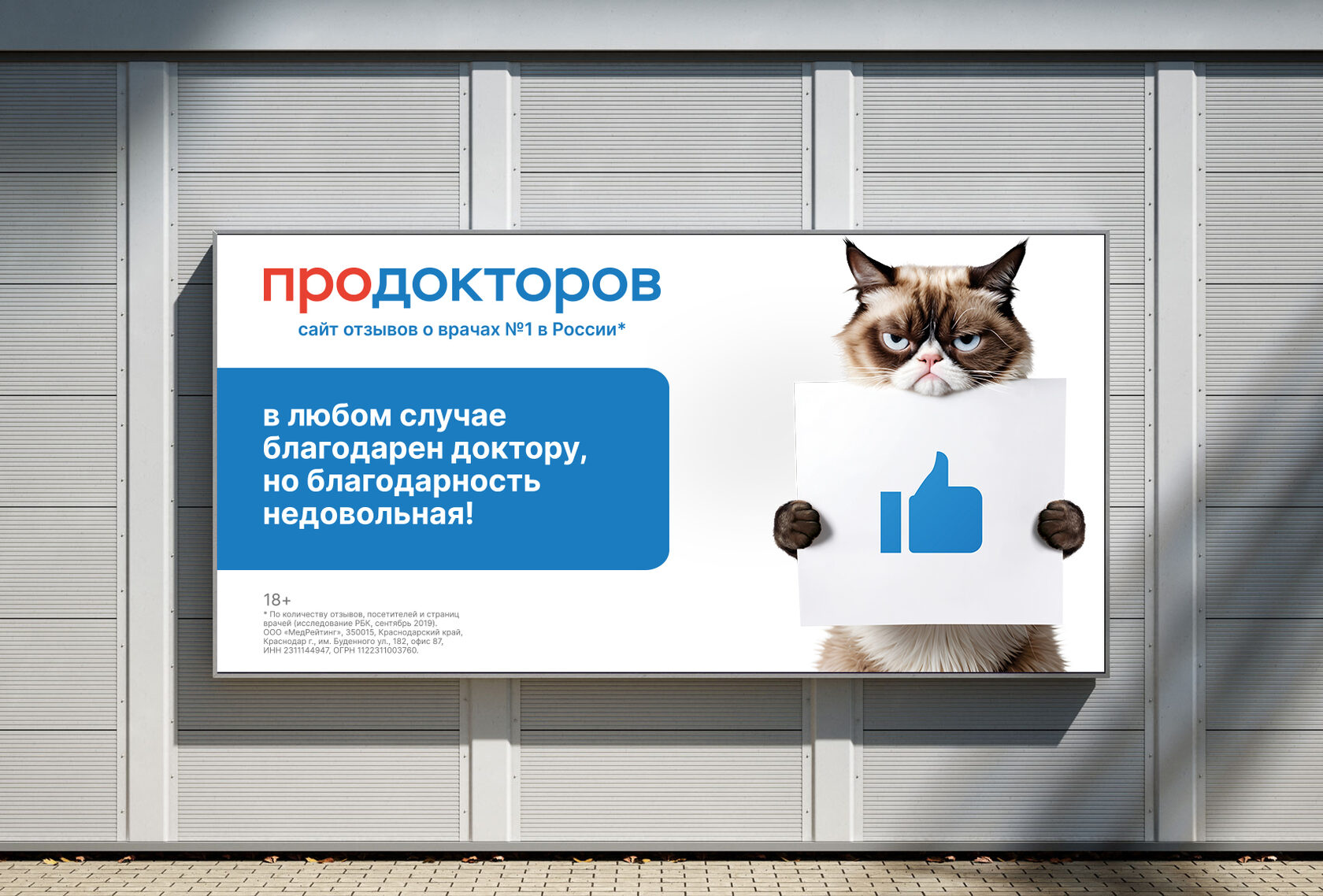 Федеральная рекламная кампания для сайта «ПроДокторов» — Изображение №1 — Графика, Маркетинг на Dprofile