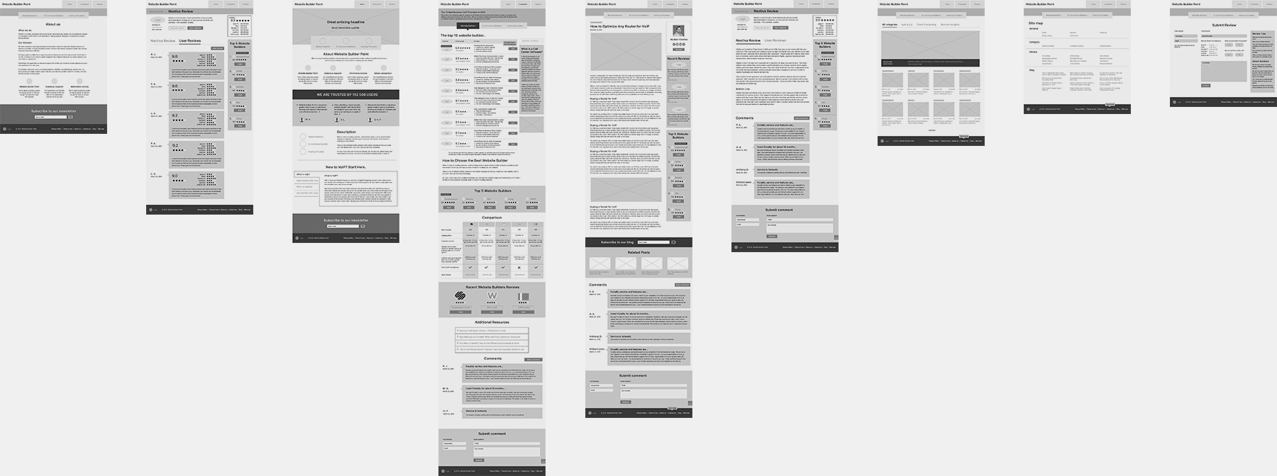 Website Builder Point — Изображение №2 — Интерфейсы на Dprofile