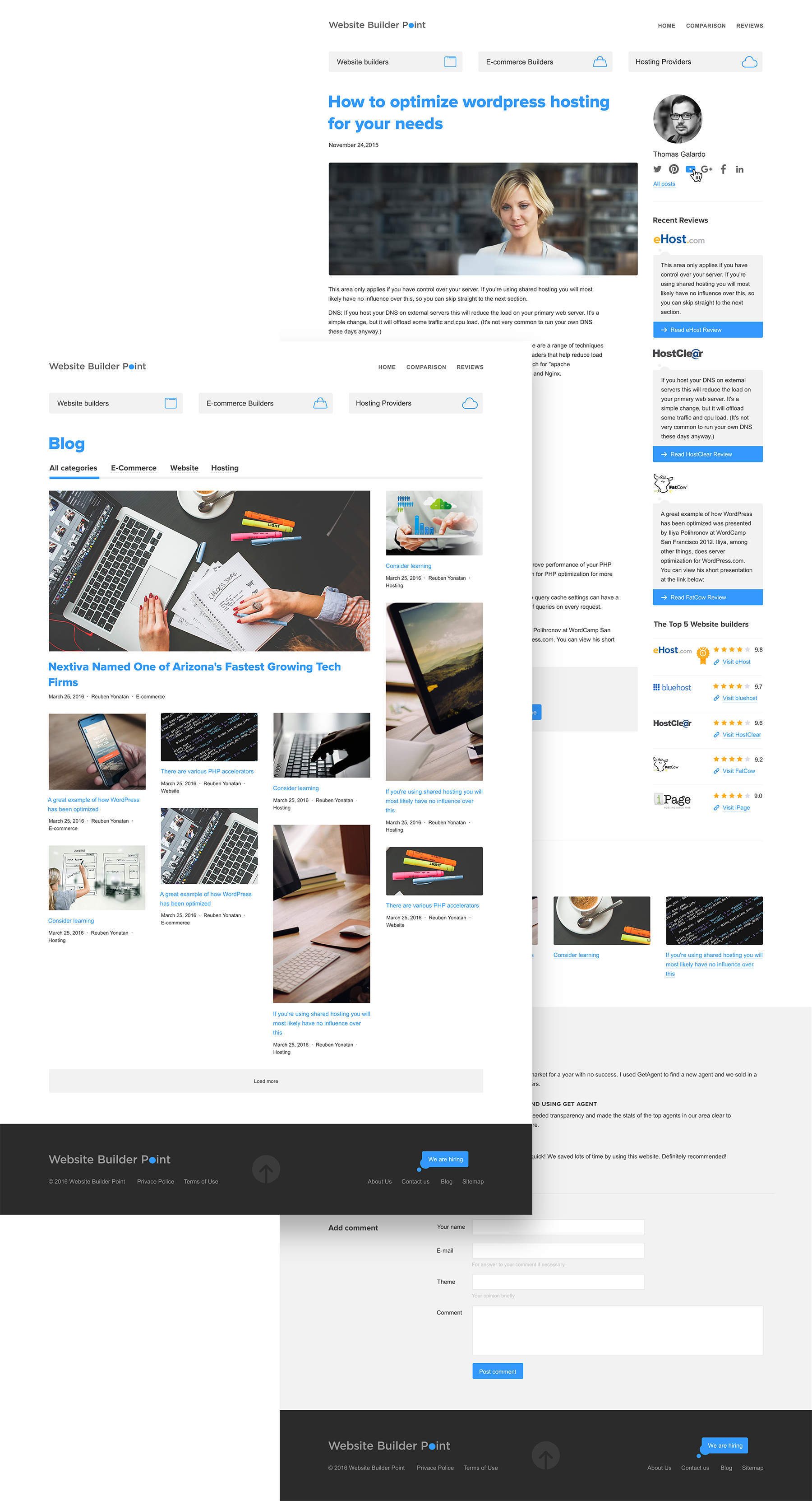 Website Builder Point — Изображение №5 — Интерфейсы на Dprofile