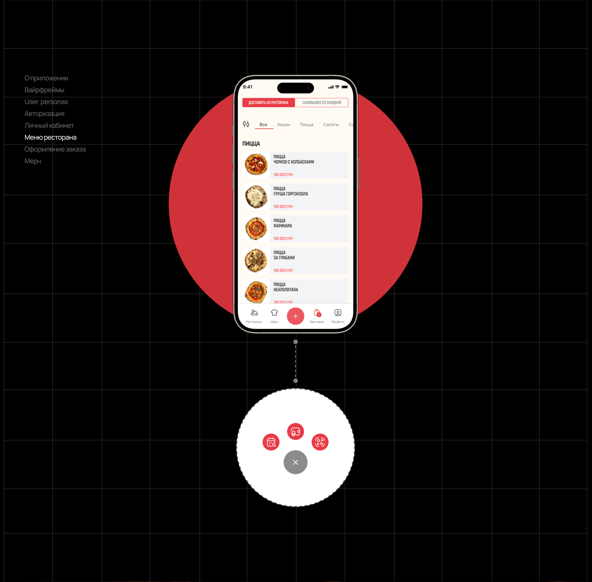 Roni Pizza : Mobile App — Изображение №18 — Интерфейсы на Dprofile