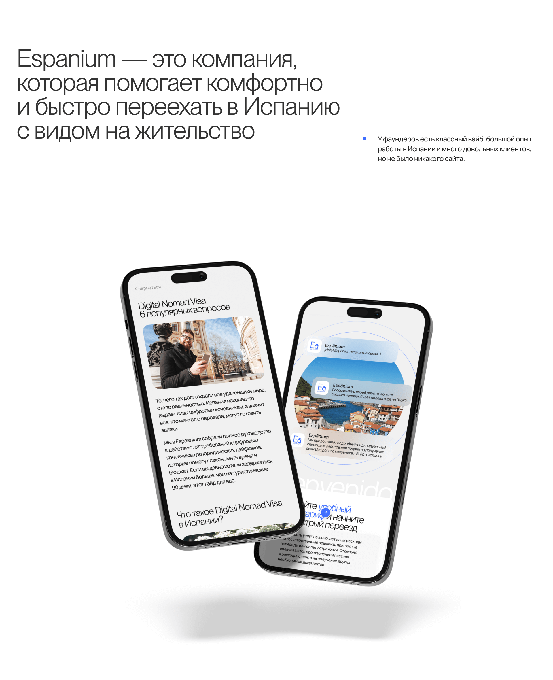 Espanium. Визы в Испанию — Изображение №2 — Интерфейсы на Dprofile