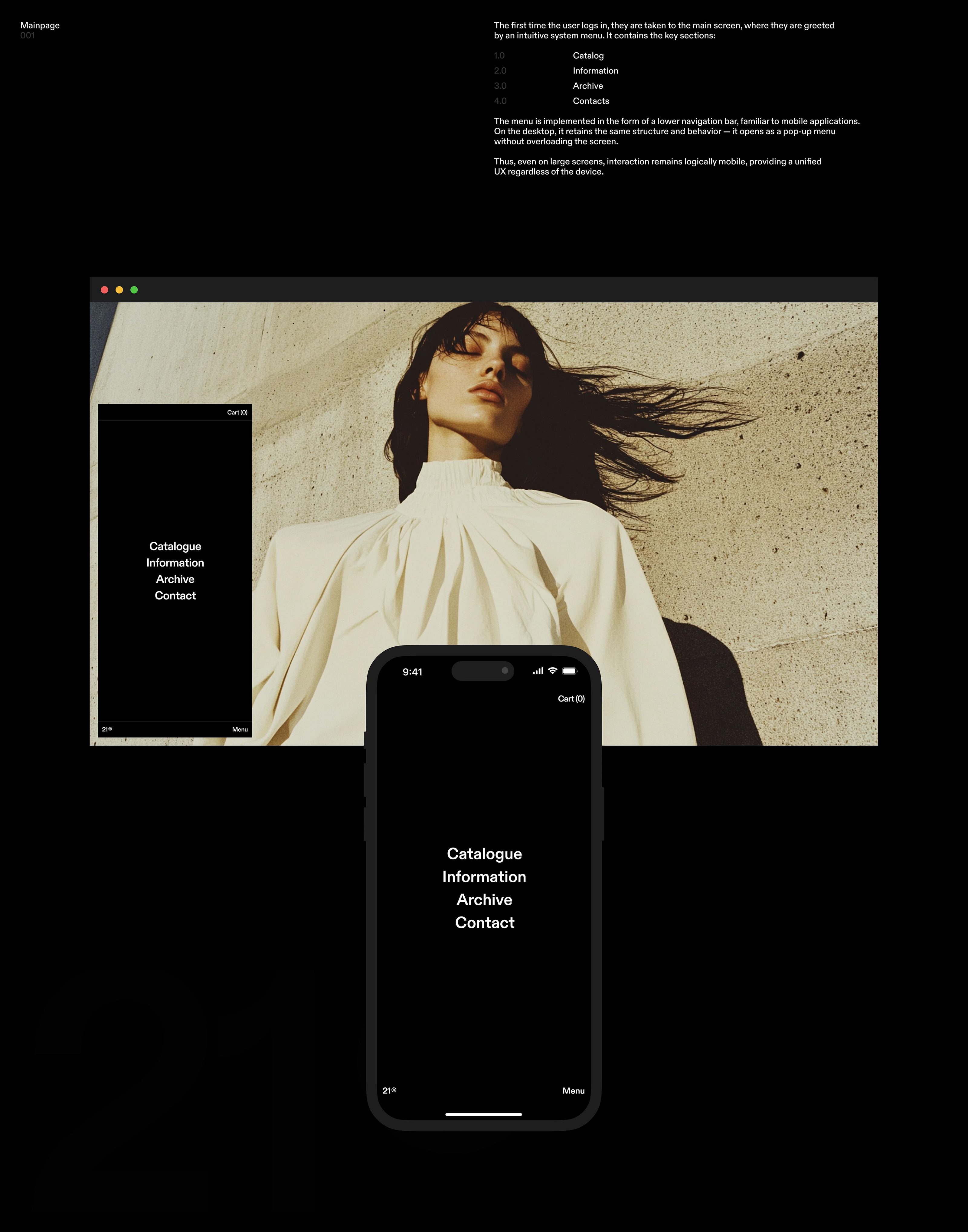 21® | Mobile First Concept — Изображение №2 — Интерфейсы, Анимация на Dprofile