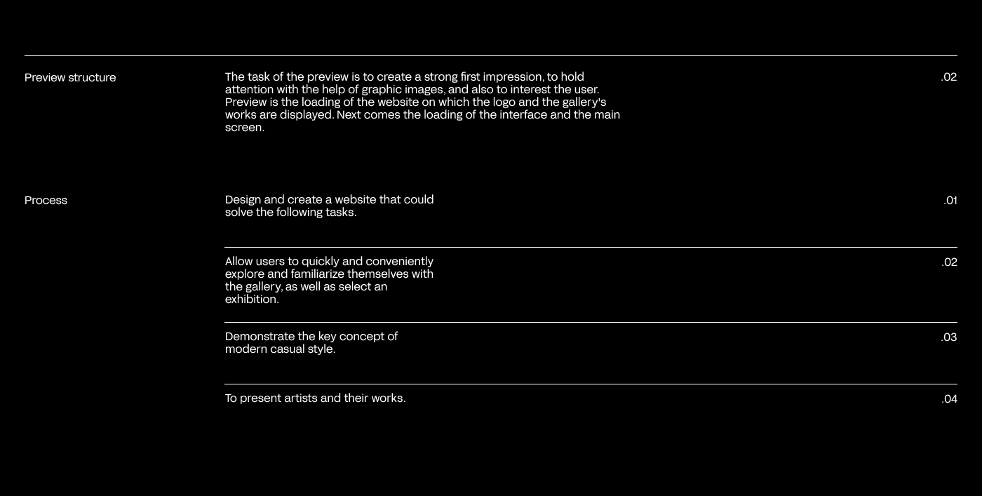 10__12 Gallery | Website Concept — Изображение №3 — Интерфейсы, Анимация на Dprofile