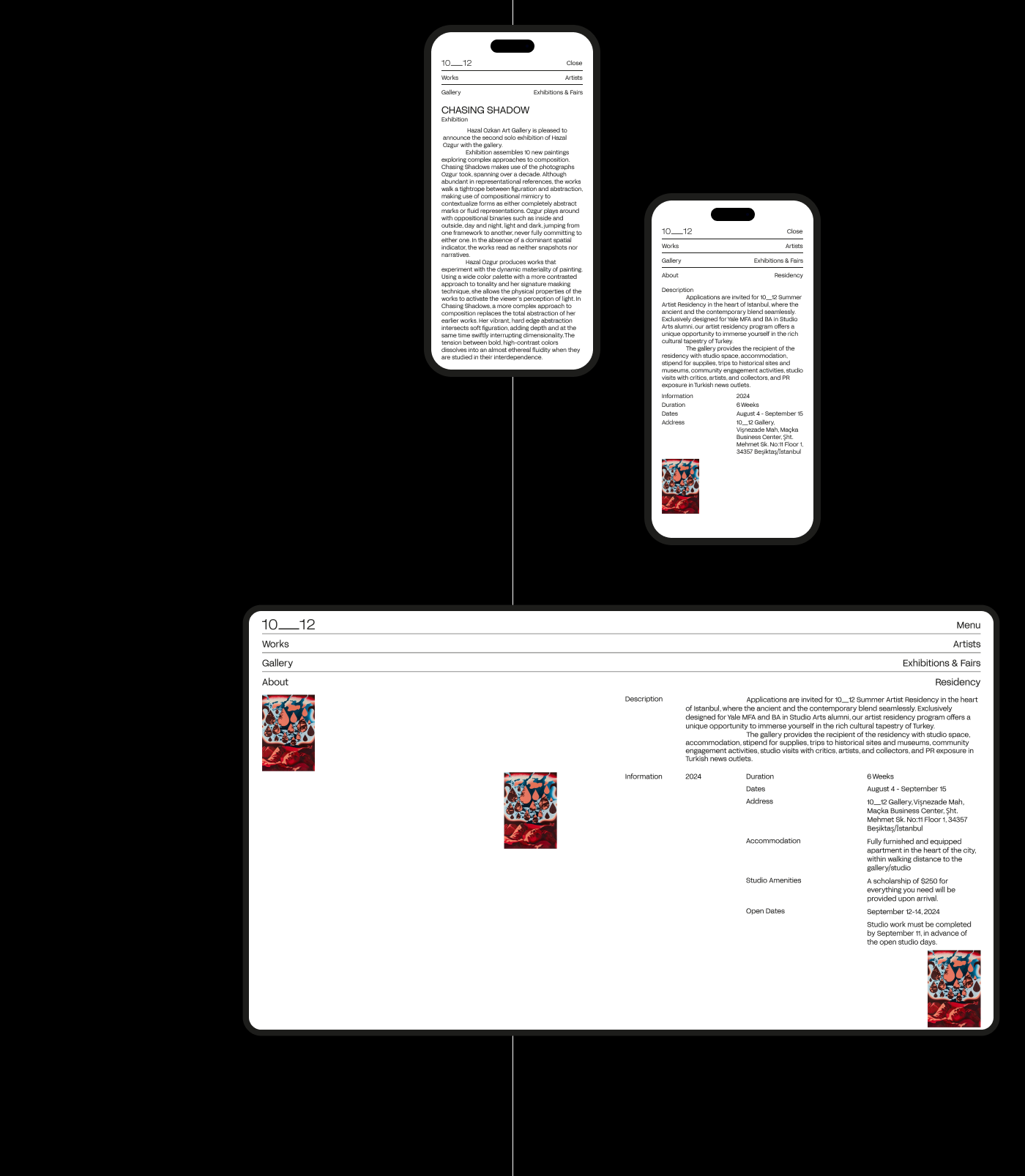 10__12 Gallery | Website Concept — Изображение №6 — Интерфейсы, Анимация на Dprofile