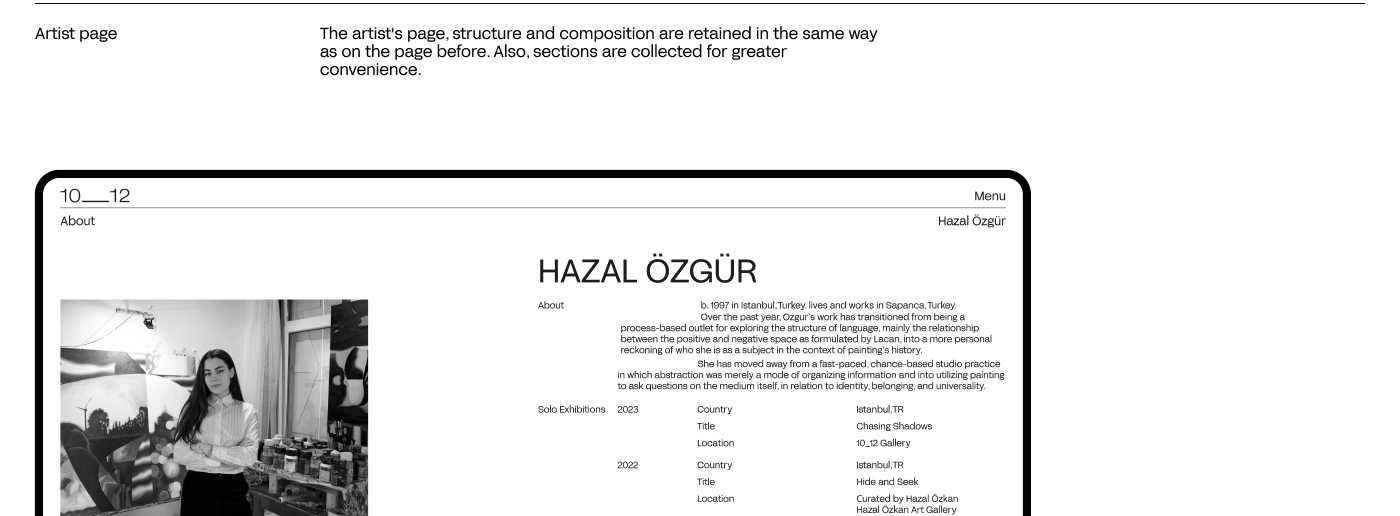 10__12 Gallery | Website Concept — Изображение №10 — Интерфейсы, Анимация на Dprofile