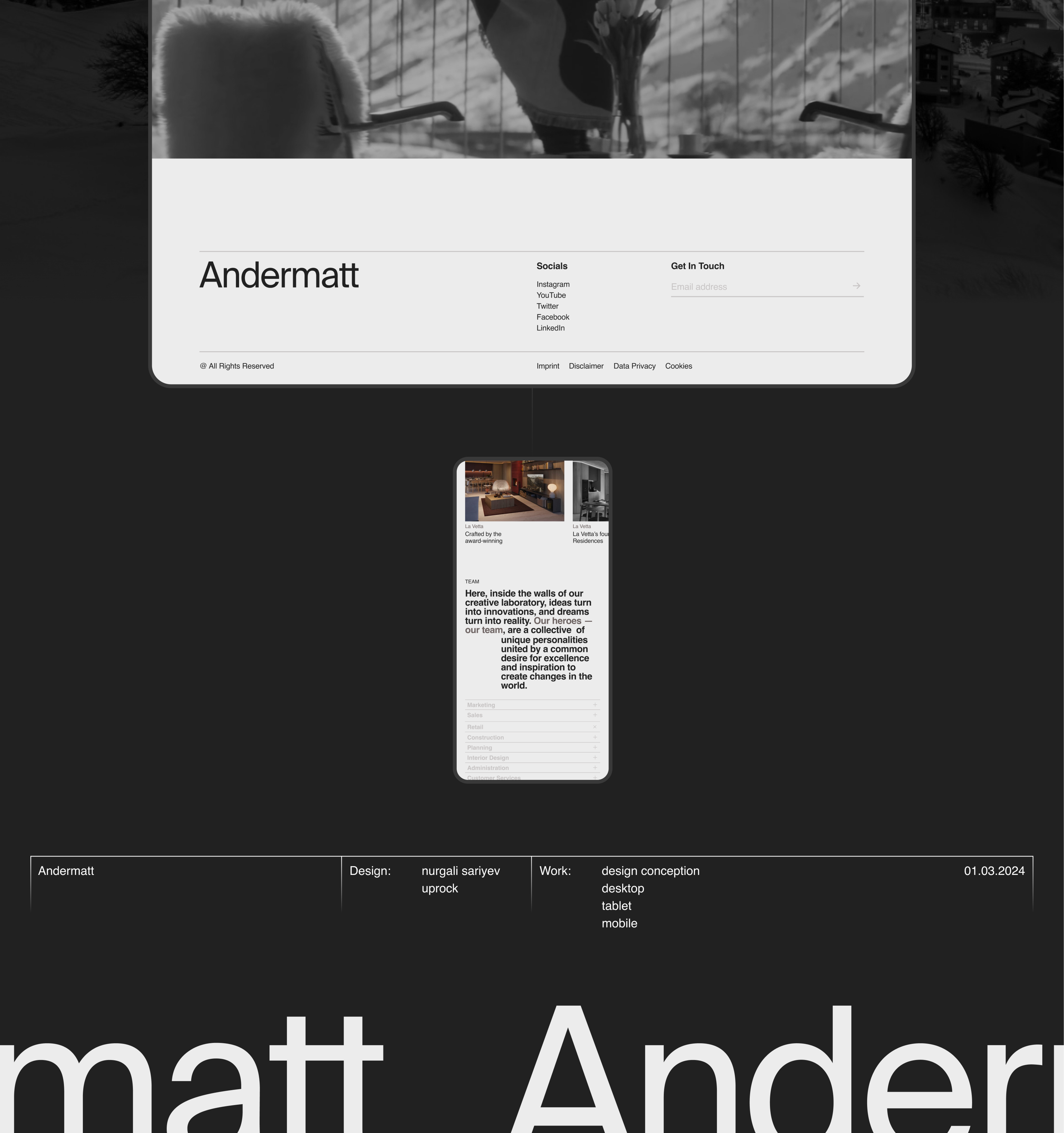 Andermatt redesign — Изображение №9 — Интерфейсы, Анимация на Dprofile