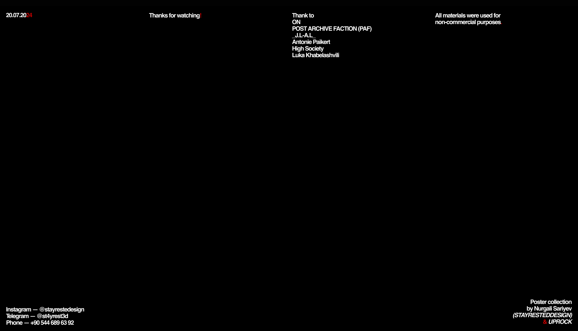 Poster collection — Изображение №13 — Графика на Dprofile