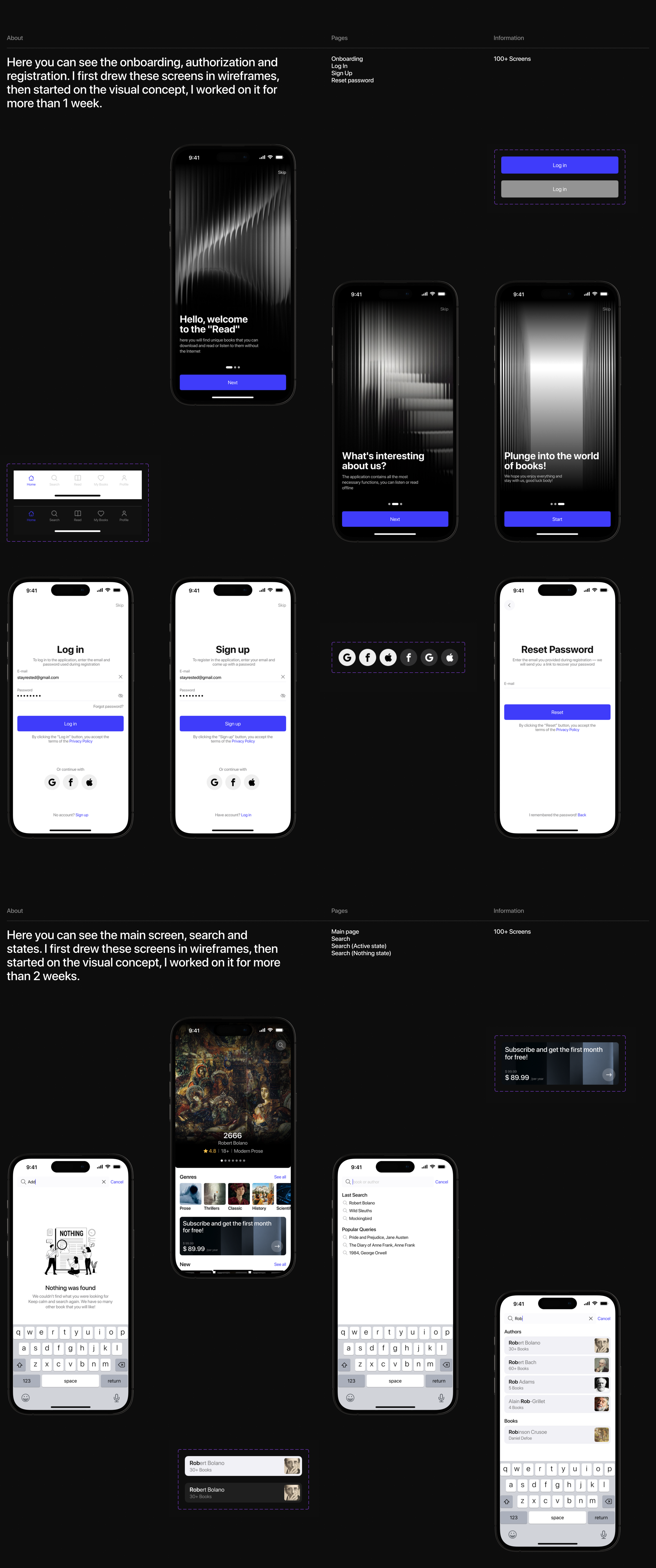 Read | Mobile app — Изображение №5 — Интерфейсы на Dprofile