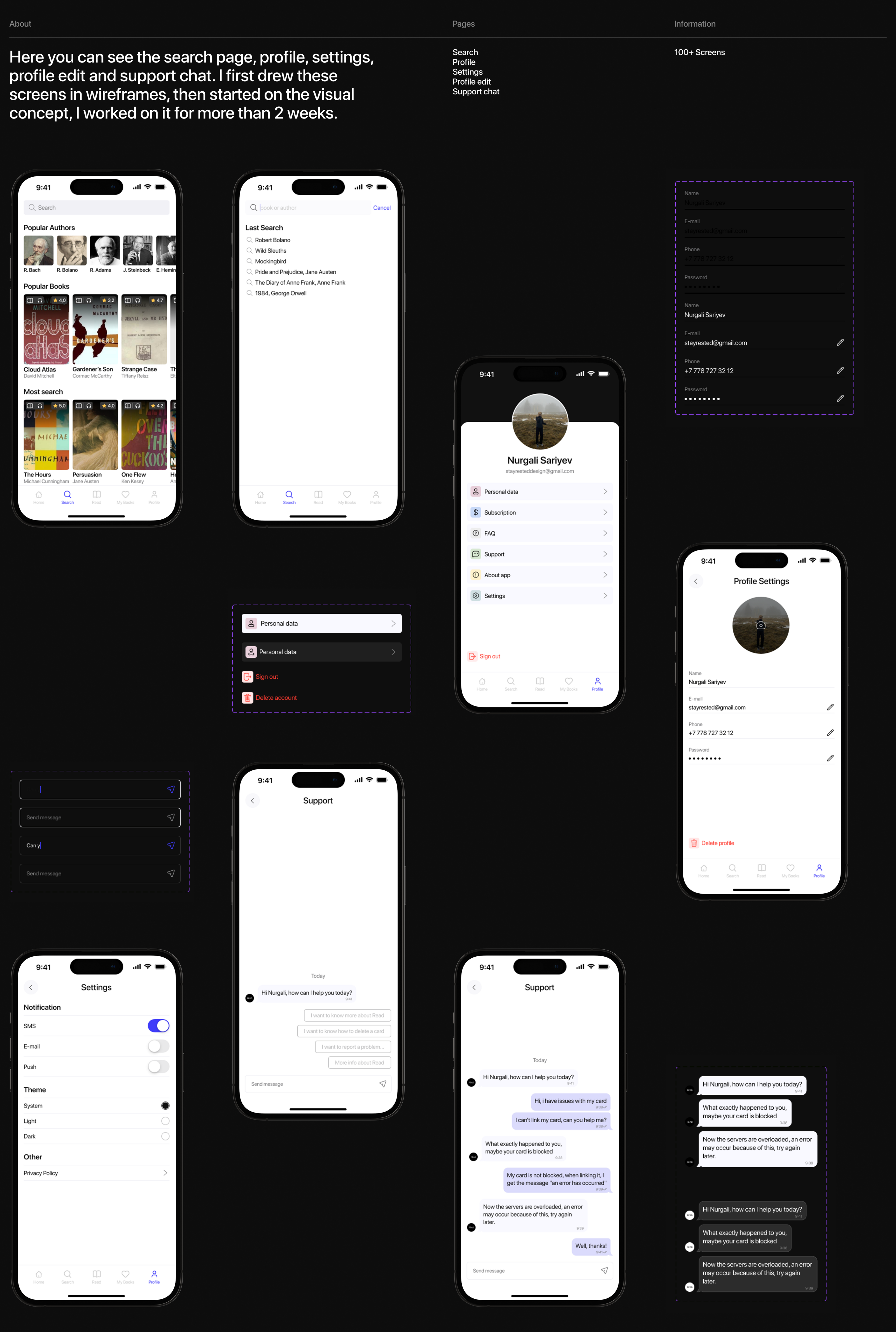 Read | Mobile app — Изображение №9 — Интерфейсы на Dprofile