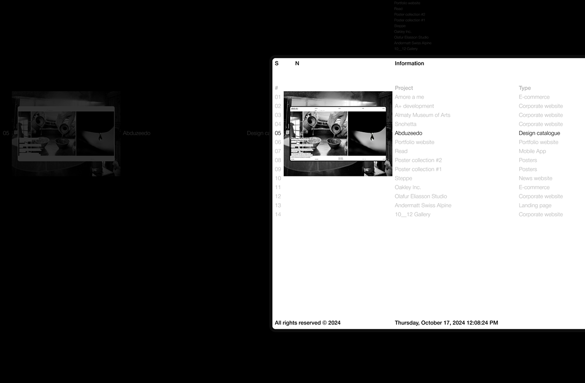 Sariyev Nurgali | Website concept — Изображение №9 — Интерфейсы, Анимация на Dprofile