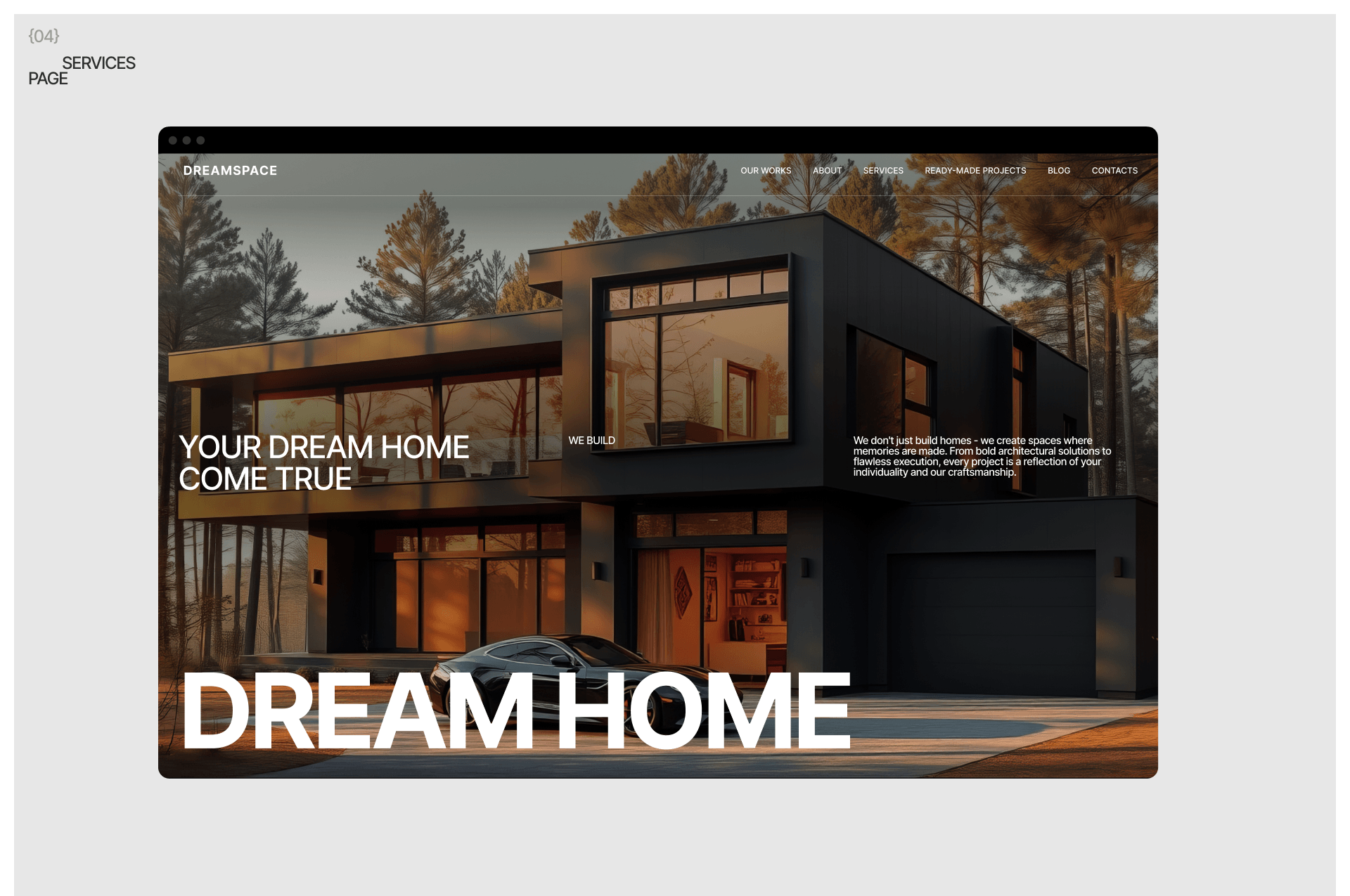 DREAMSPACE | Corporate website design — Изображение №10 — Интерфейсы на Dprofile