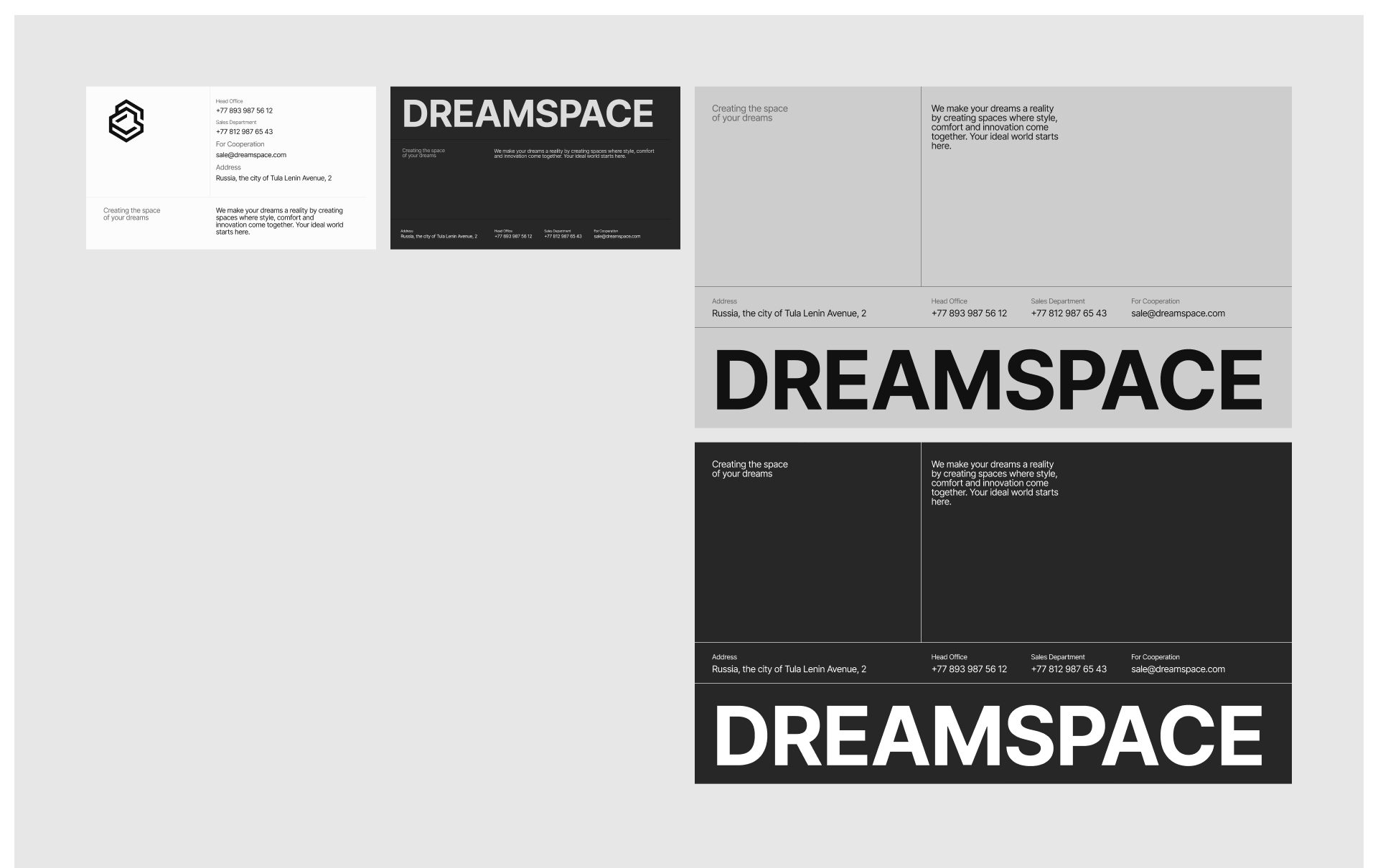DREAMSPACE | Corporate website design — Изображение №12 — Интерфейсы на Dprofile