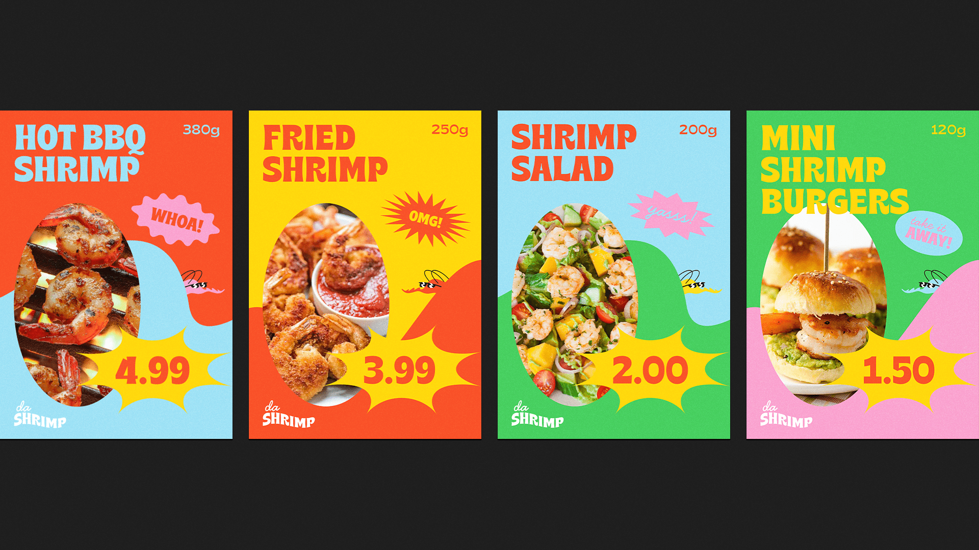 Da Shrimp — Изображение №5 — Брендинг на Dprofile