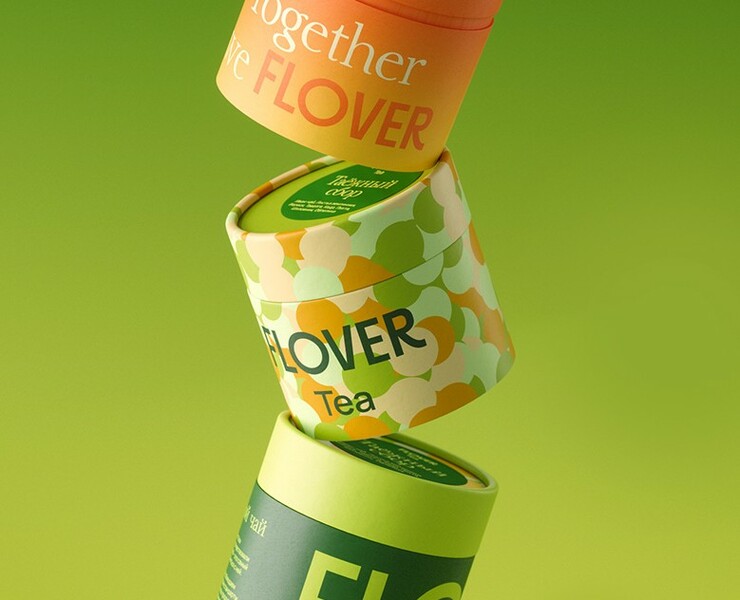 FLOVER tea — Брендинг на Dprofile
