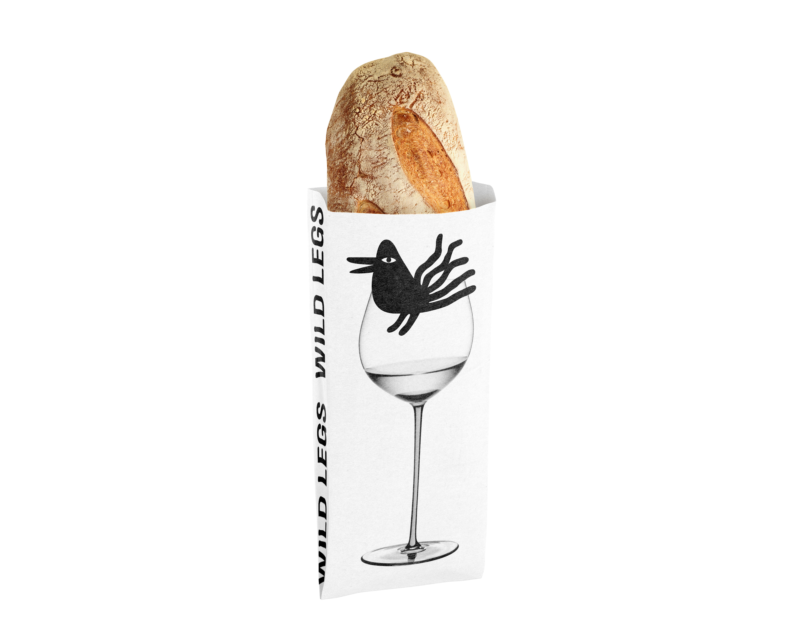 WILD LEGS | wine&food — Изображение №8 — Брендинг, Иллюстрация на Dprofile