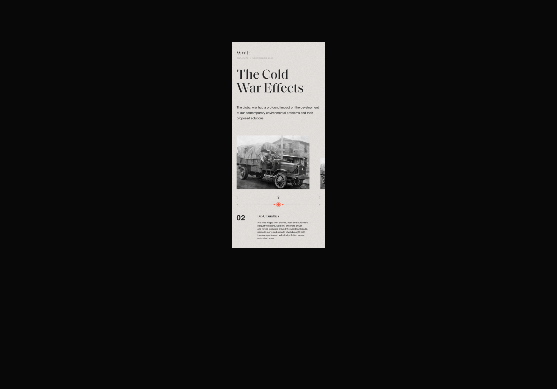 Climate History 1820-2020 — Изображение №25 — Интерфейсы на Dprofile